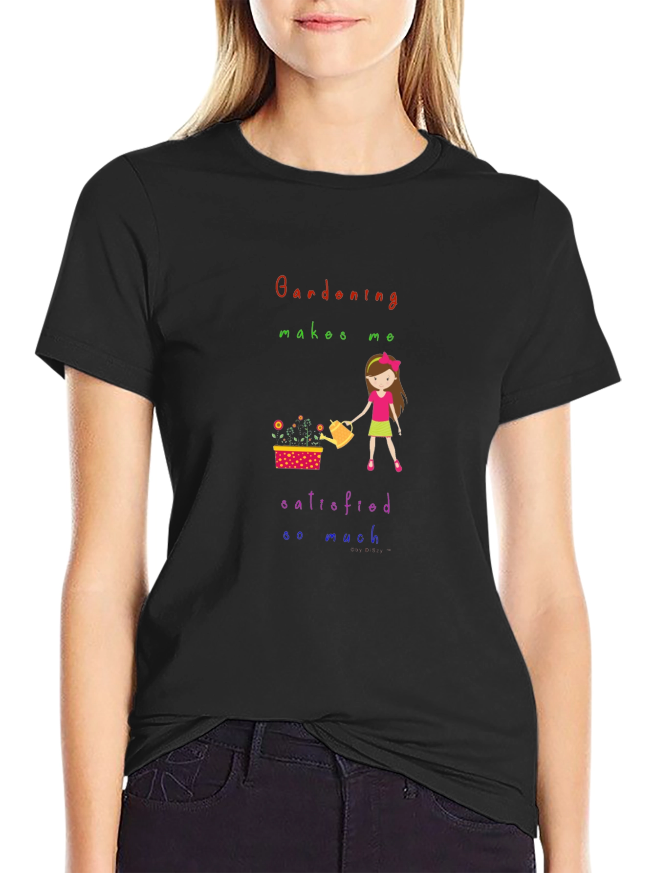 Gardening Makes Me Satisfied T-Shirt