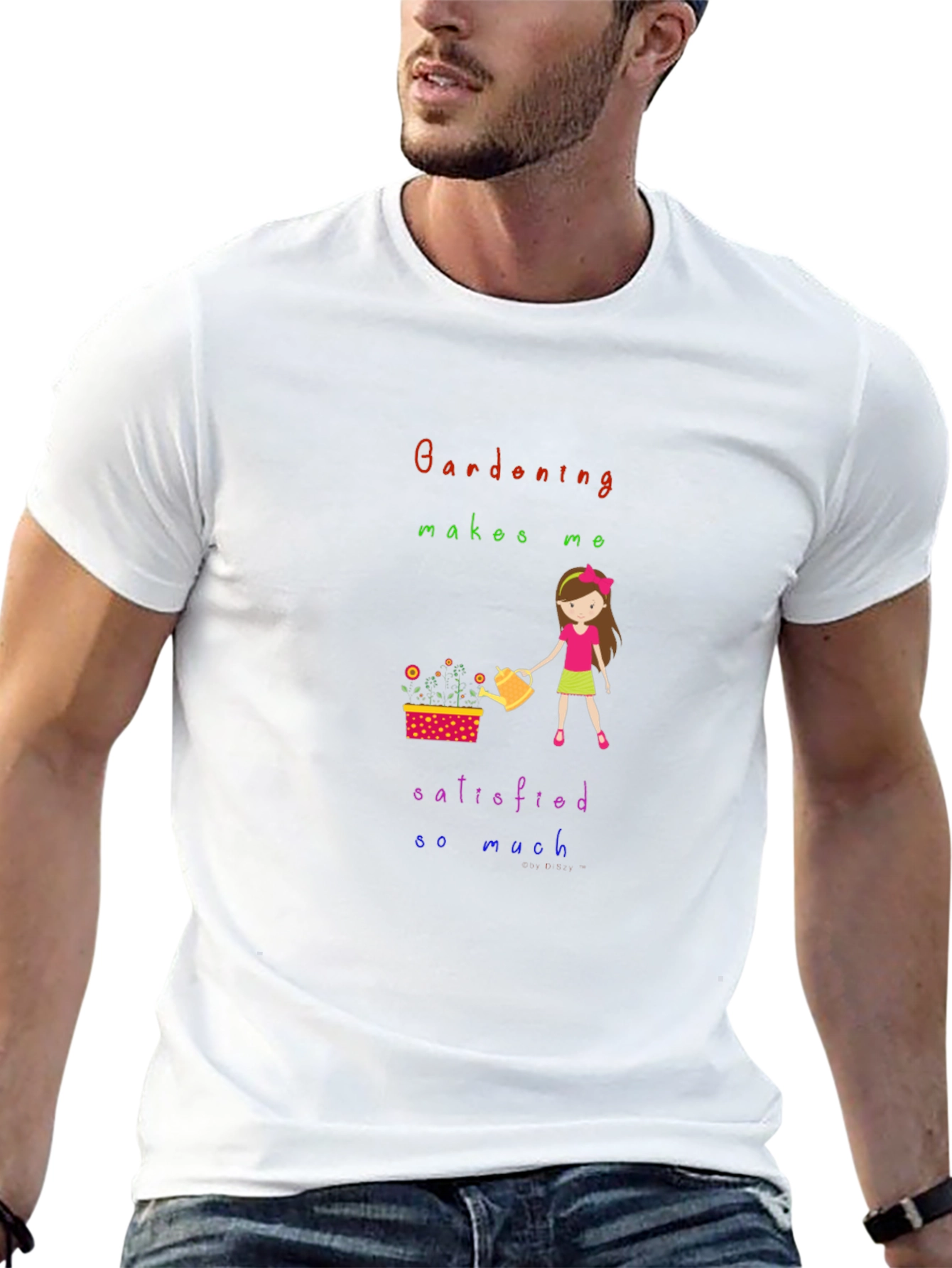 Gardening Makes Me Satisfied T-Shirt