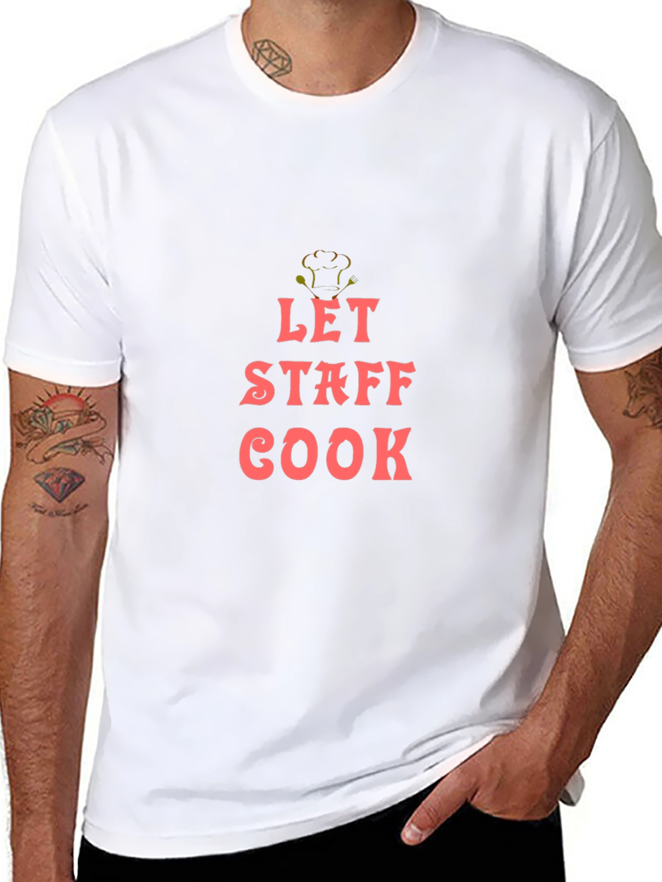 Let Staff Cook Graphic T-Shirt
