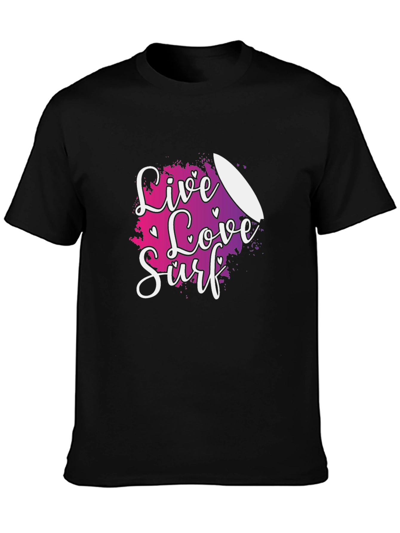 Live Love Surf Graphic Tee - Summer Vibes