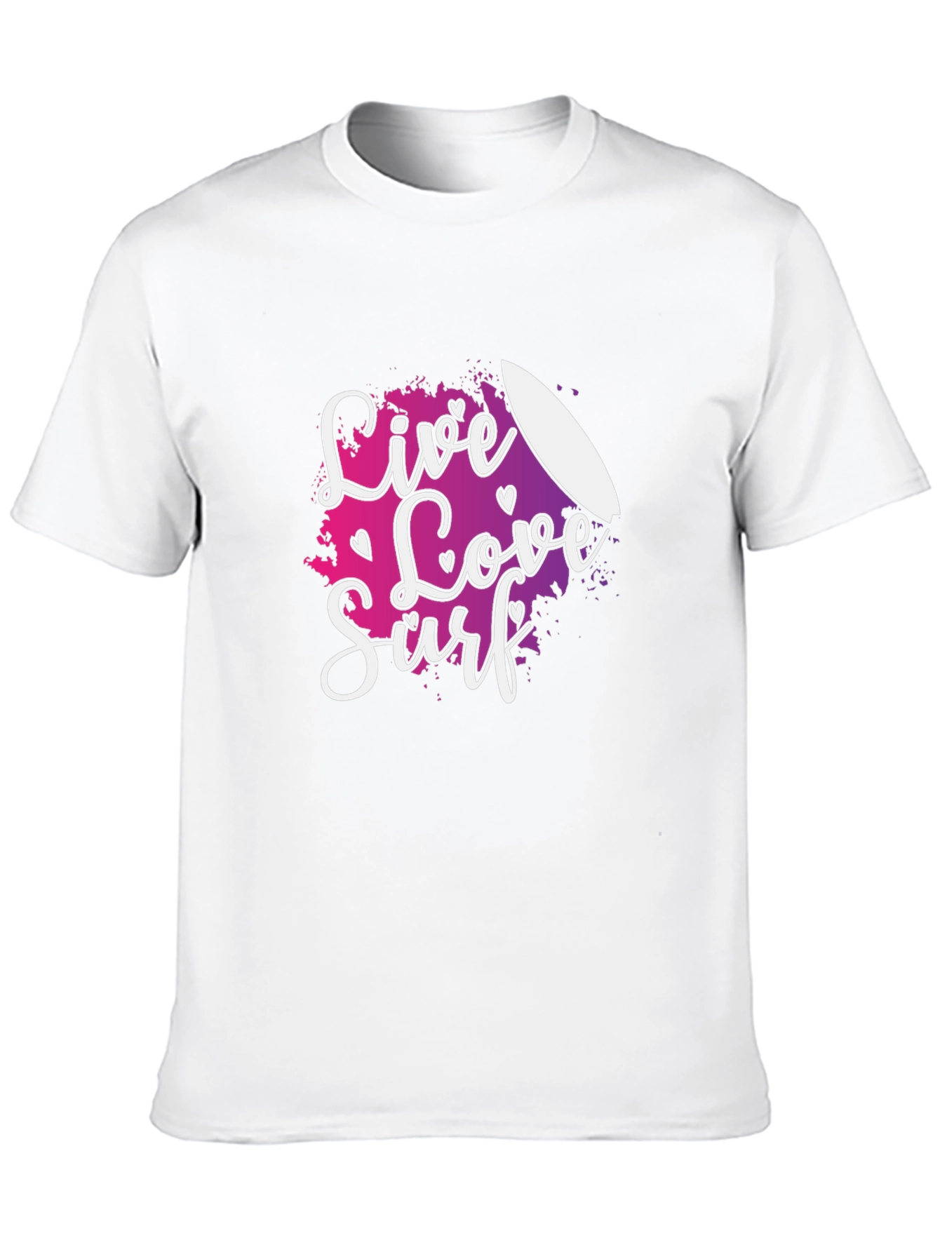 Live Love Surf Graphic Tee - Summer Vibes