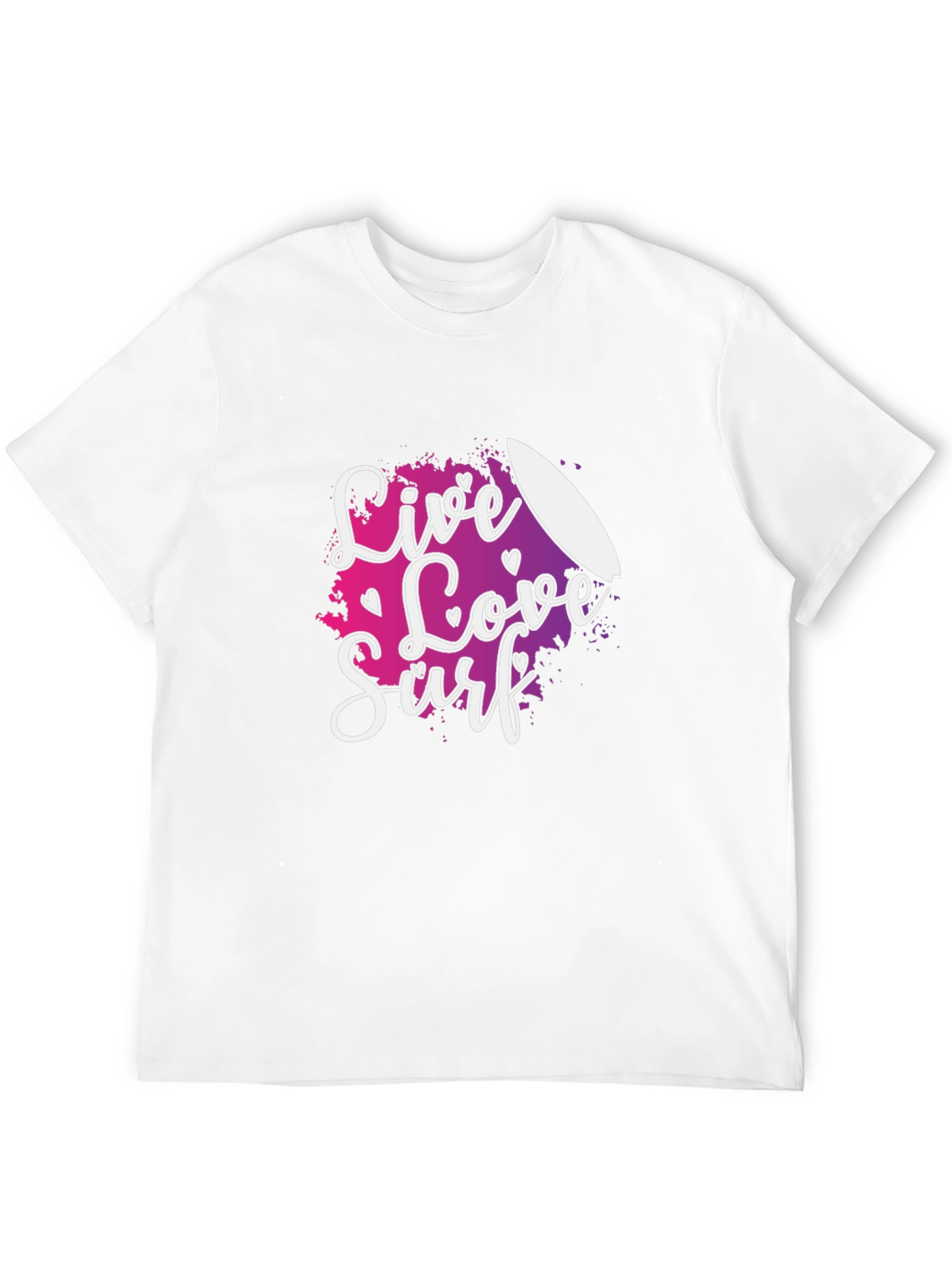 Live Love Surf Graphic Tee - Summer Vibes