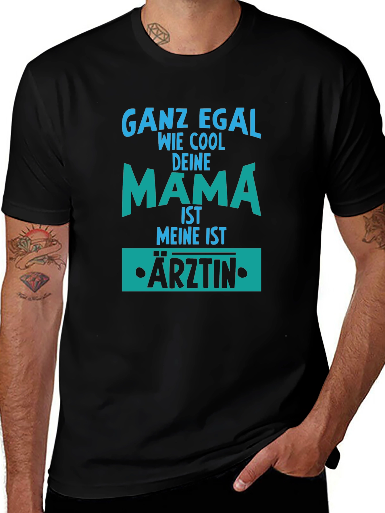 Cool Mama Arztin T-Shirt - German Mom Doctor