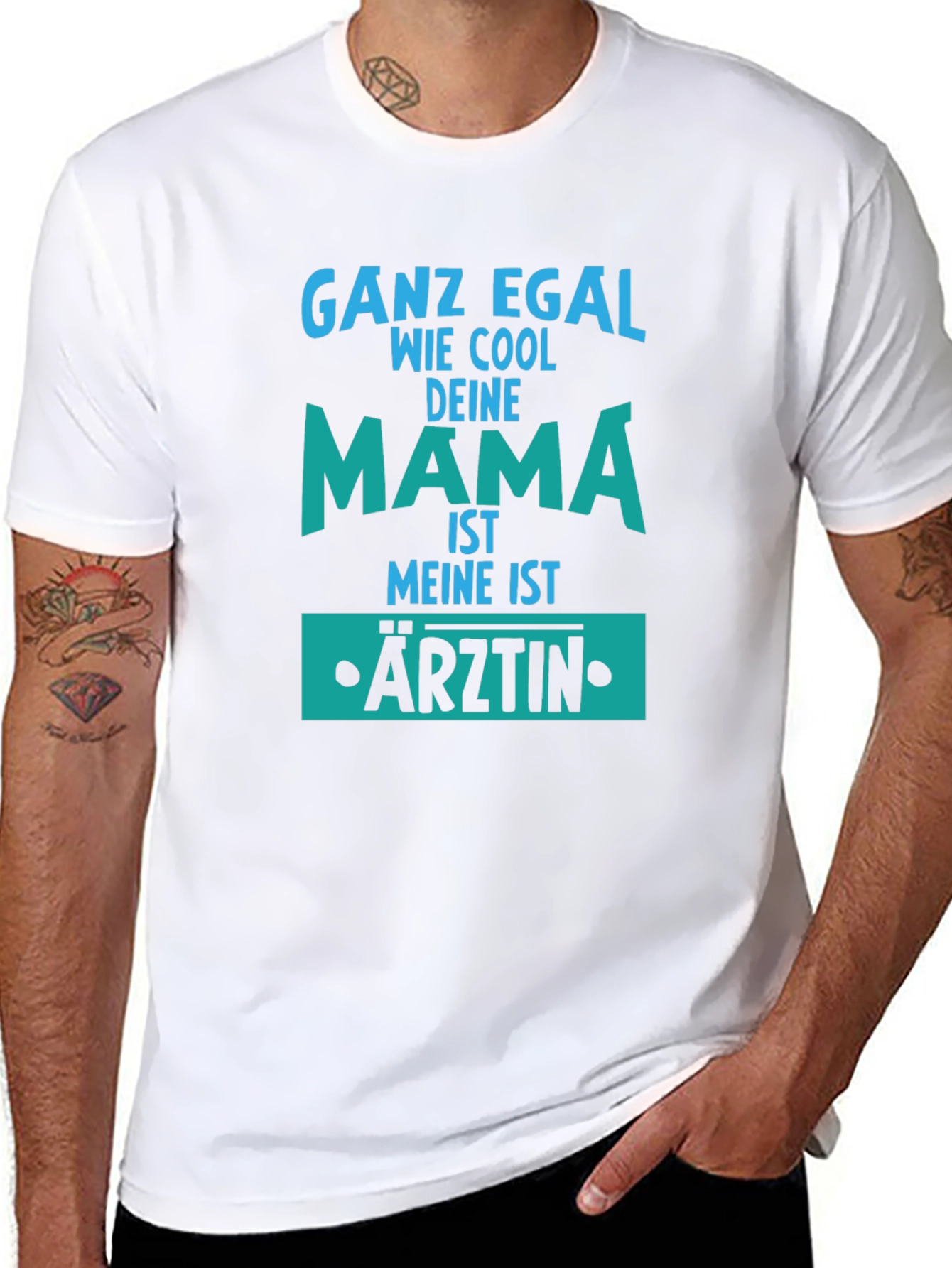 Cool Mama Arztin T-Shirt - German Mom Doctor