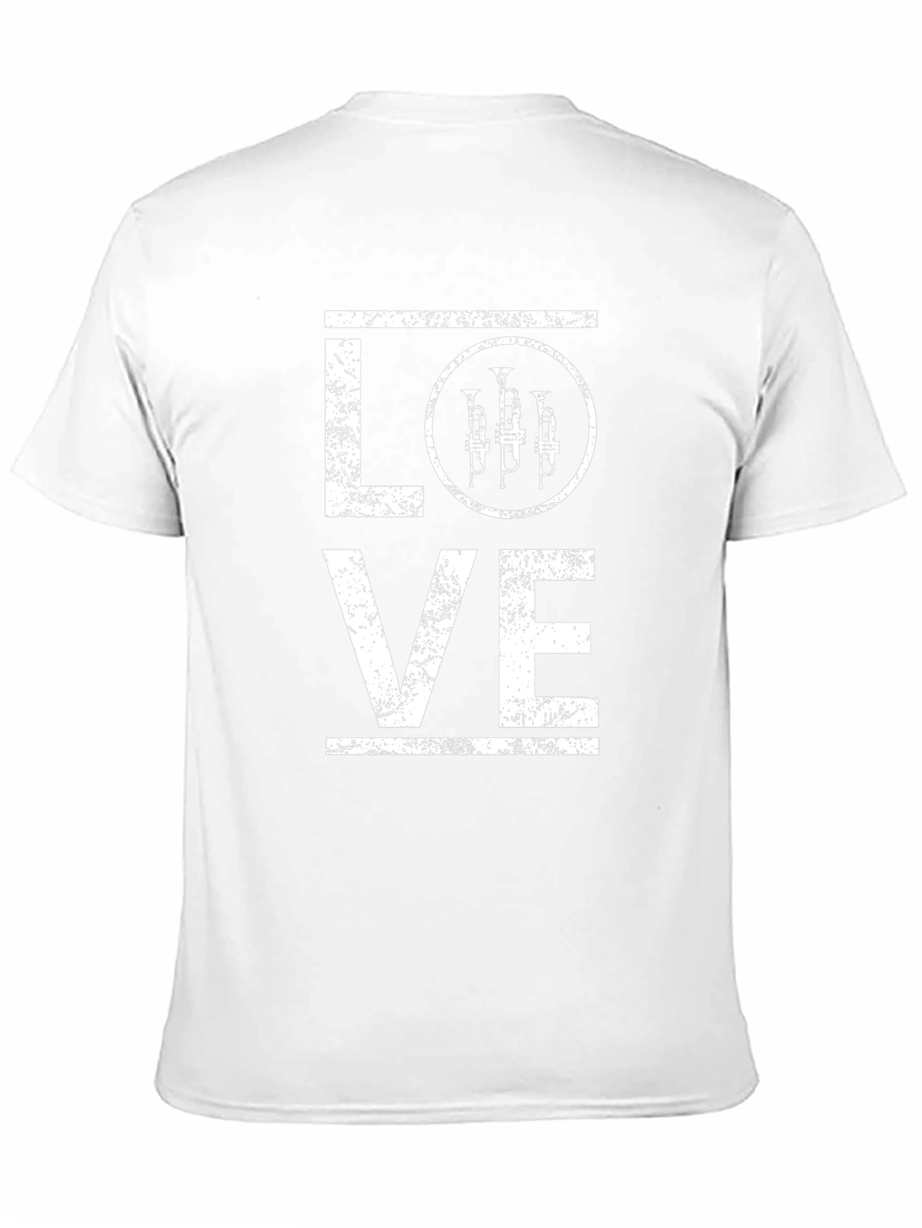 Trumpet LOVE Graphic Tee - Musicians Black T-Shirt