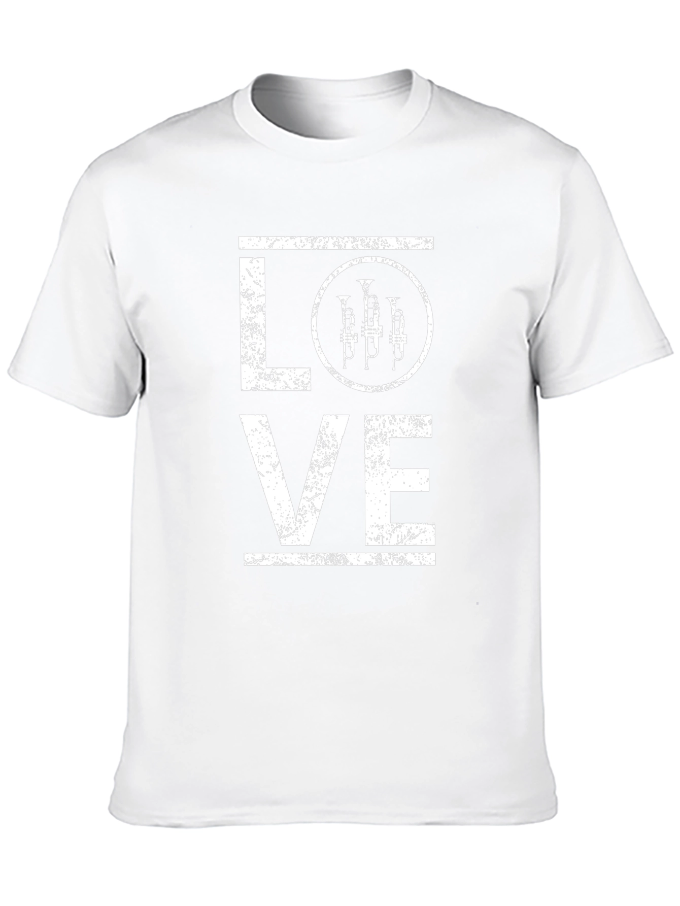 Trumpet LOVE Graphic Tee - Musicians Black T-Shirt