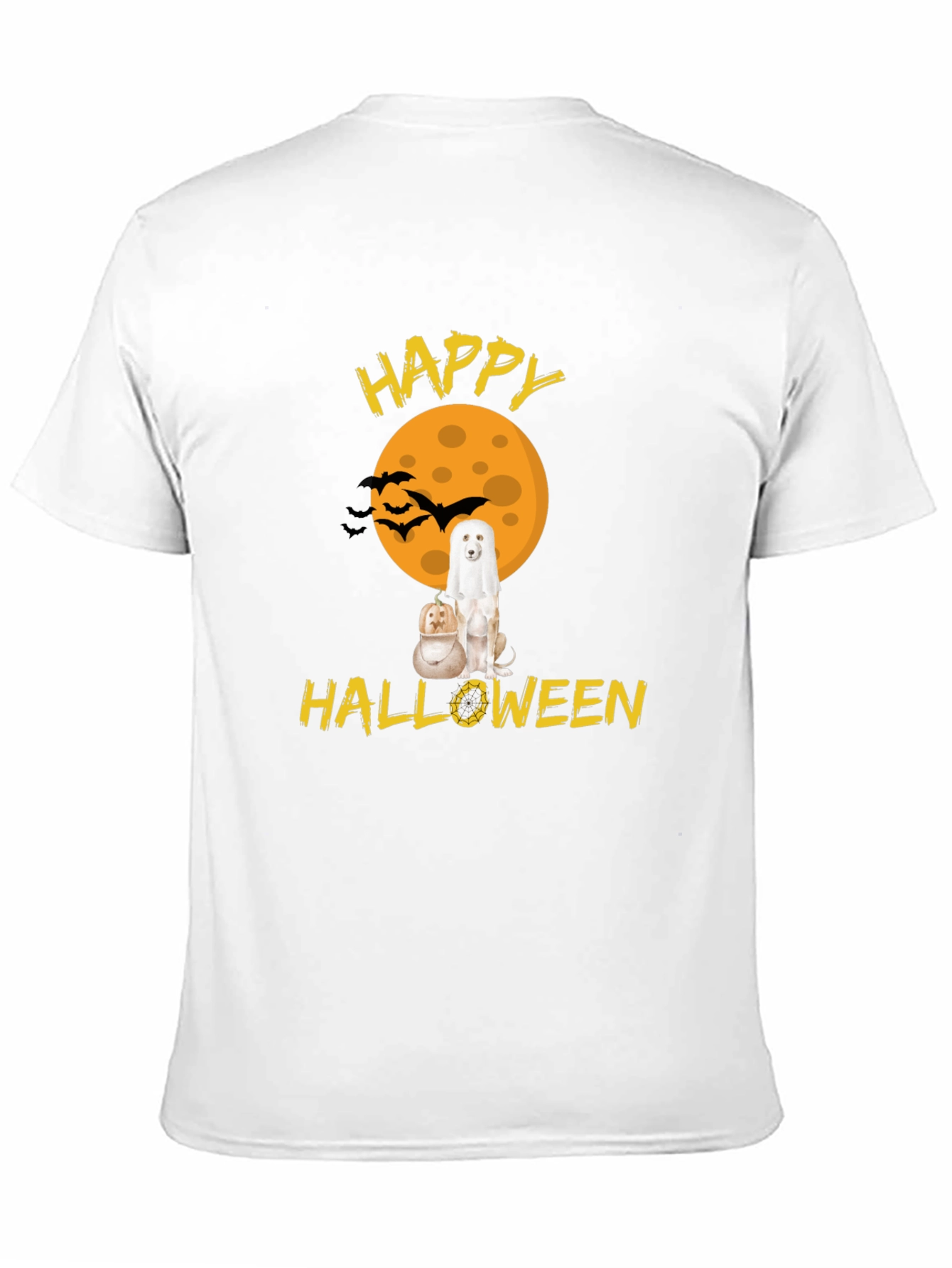 Happy Halloween Dog Ghost T-Shirt