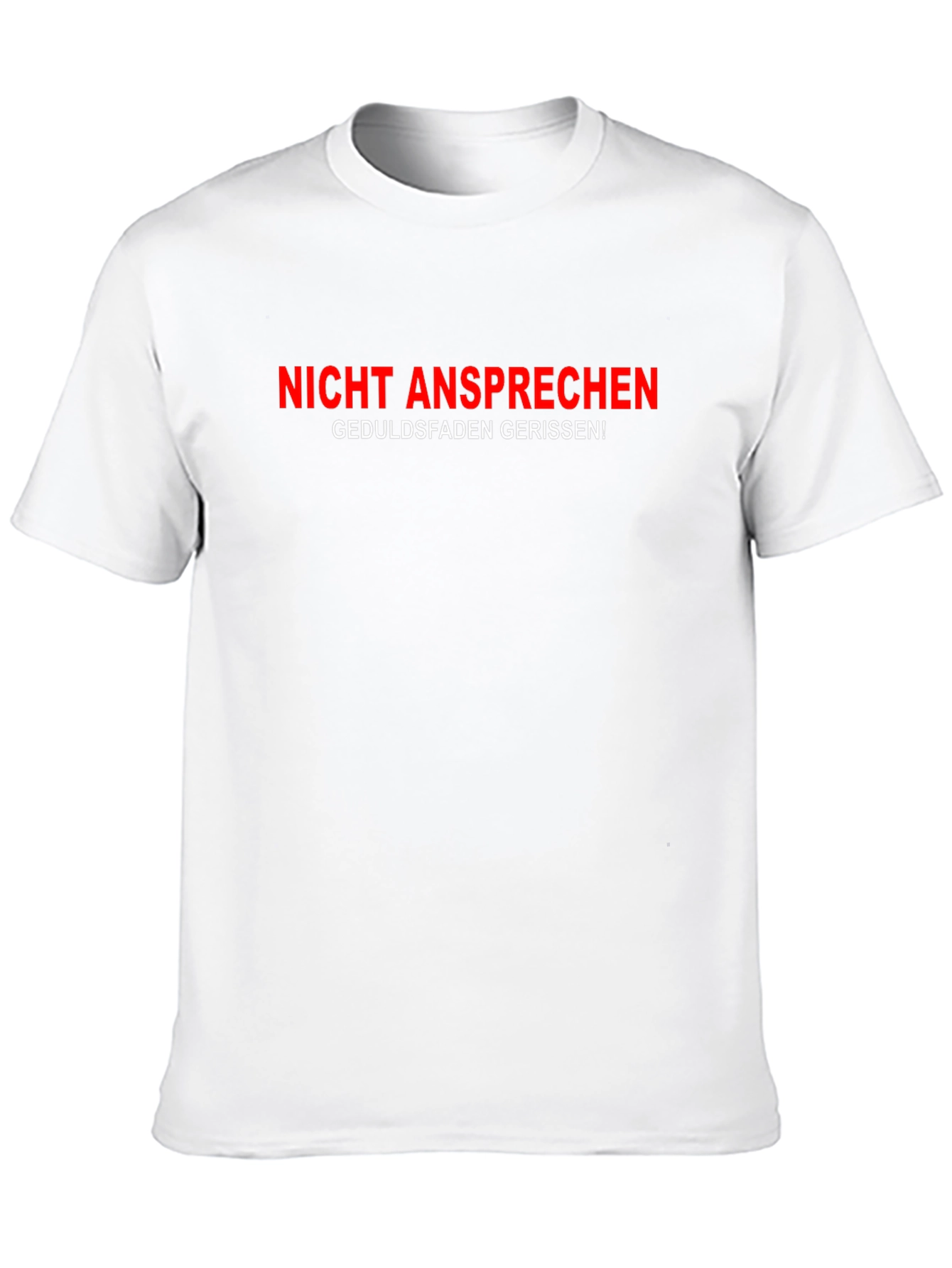 Nicht Ansprechen Black T-Shirt