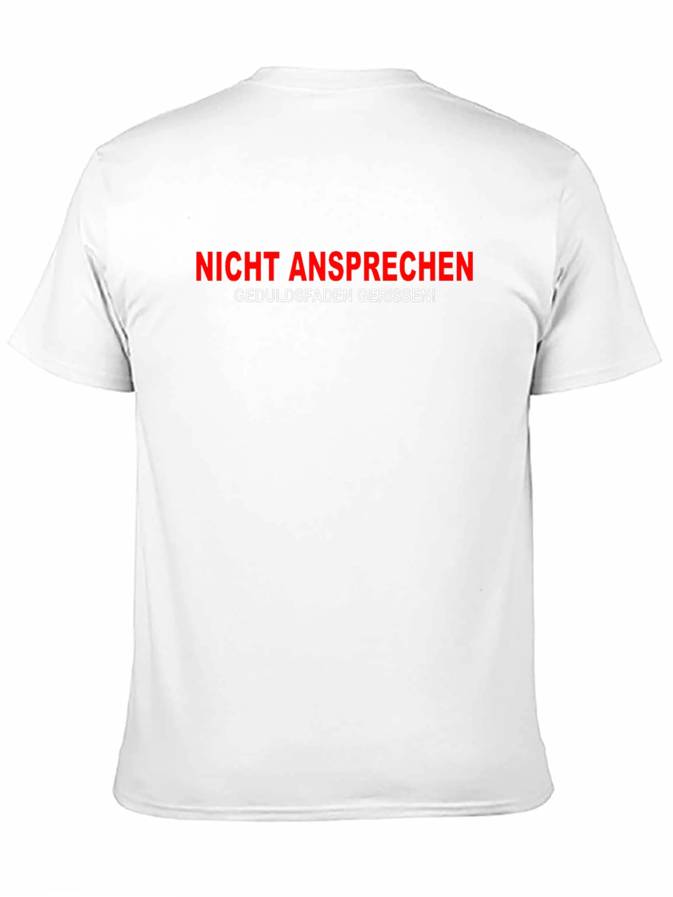Nicht Ansprechen Black T-Shirt