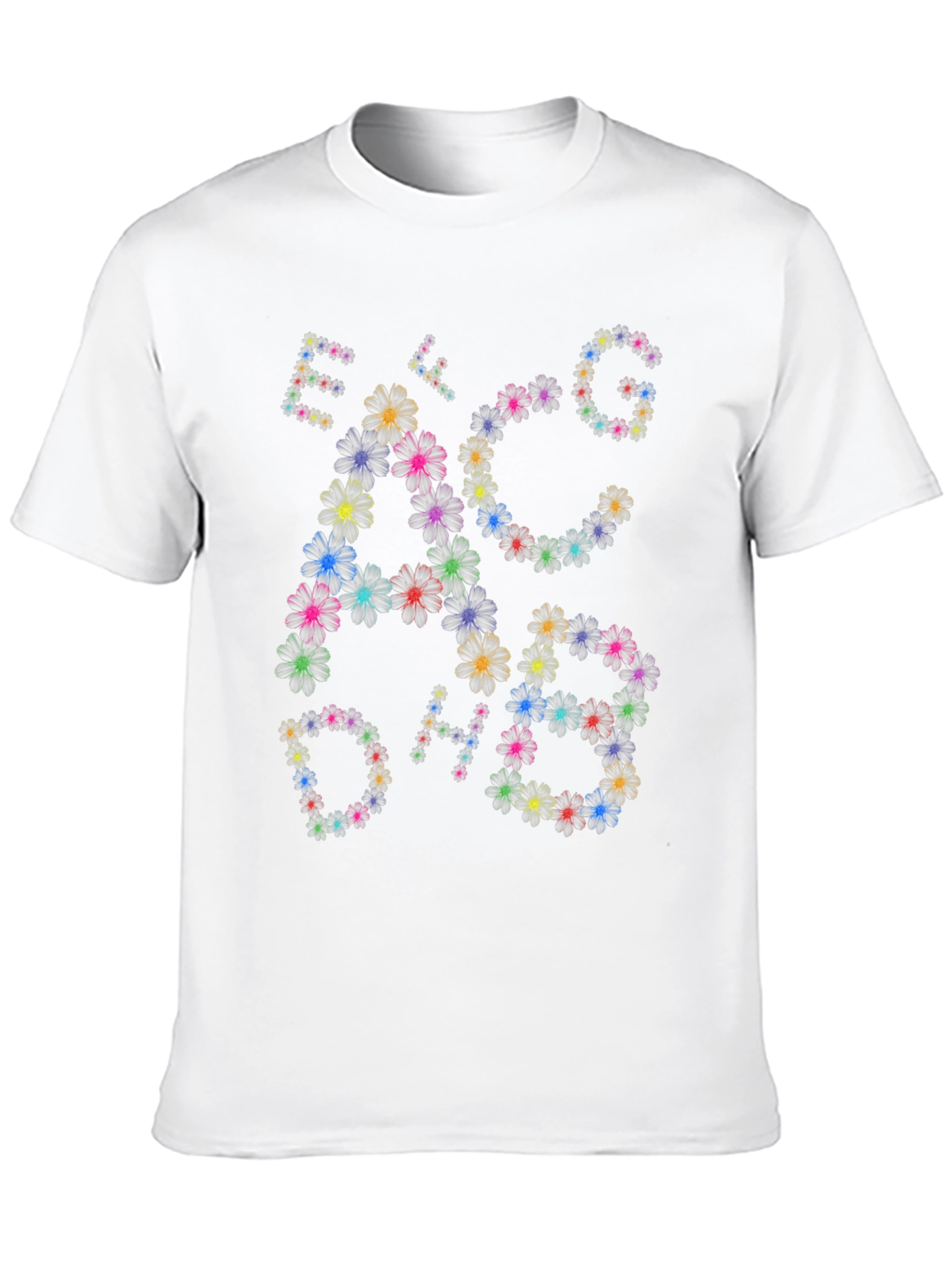 Floral Music Note T-Shirt