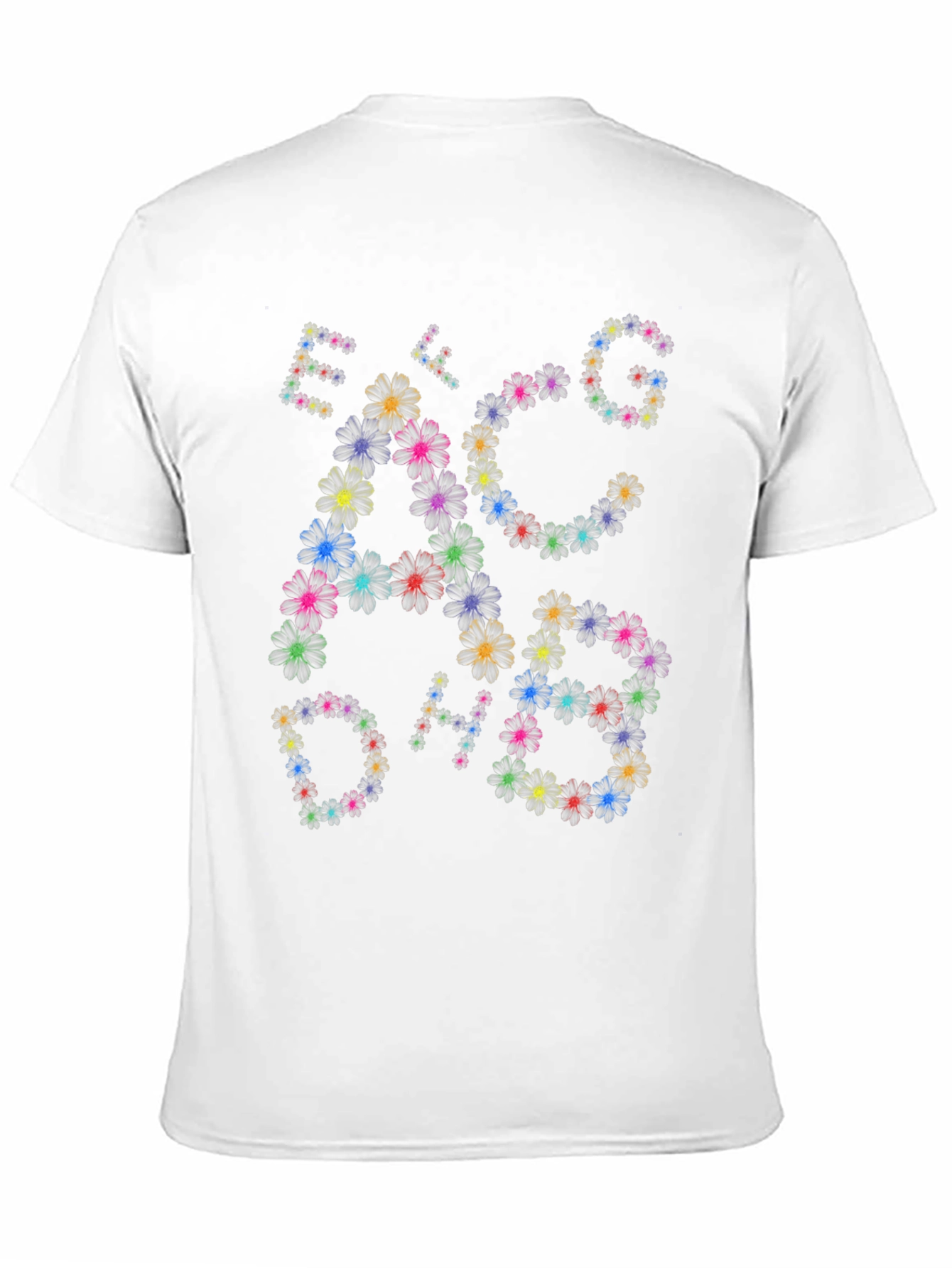 Floral Music Note T-Shirt