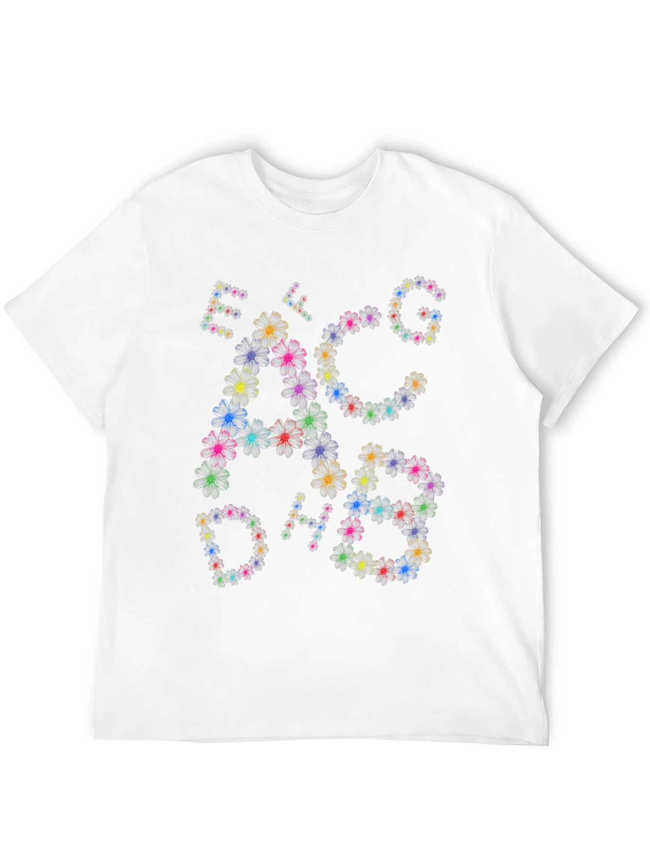 Floral Music Note T-Shirt