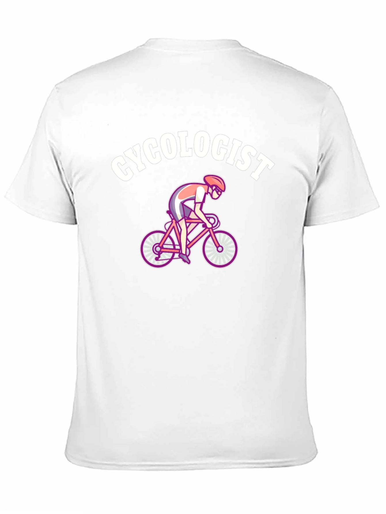 Cycologist Black T-Shirt - Cycling Humor