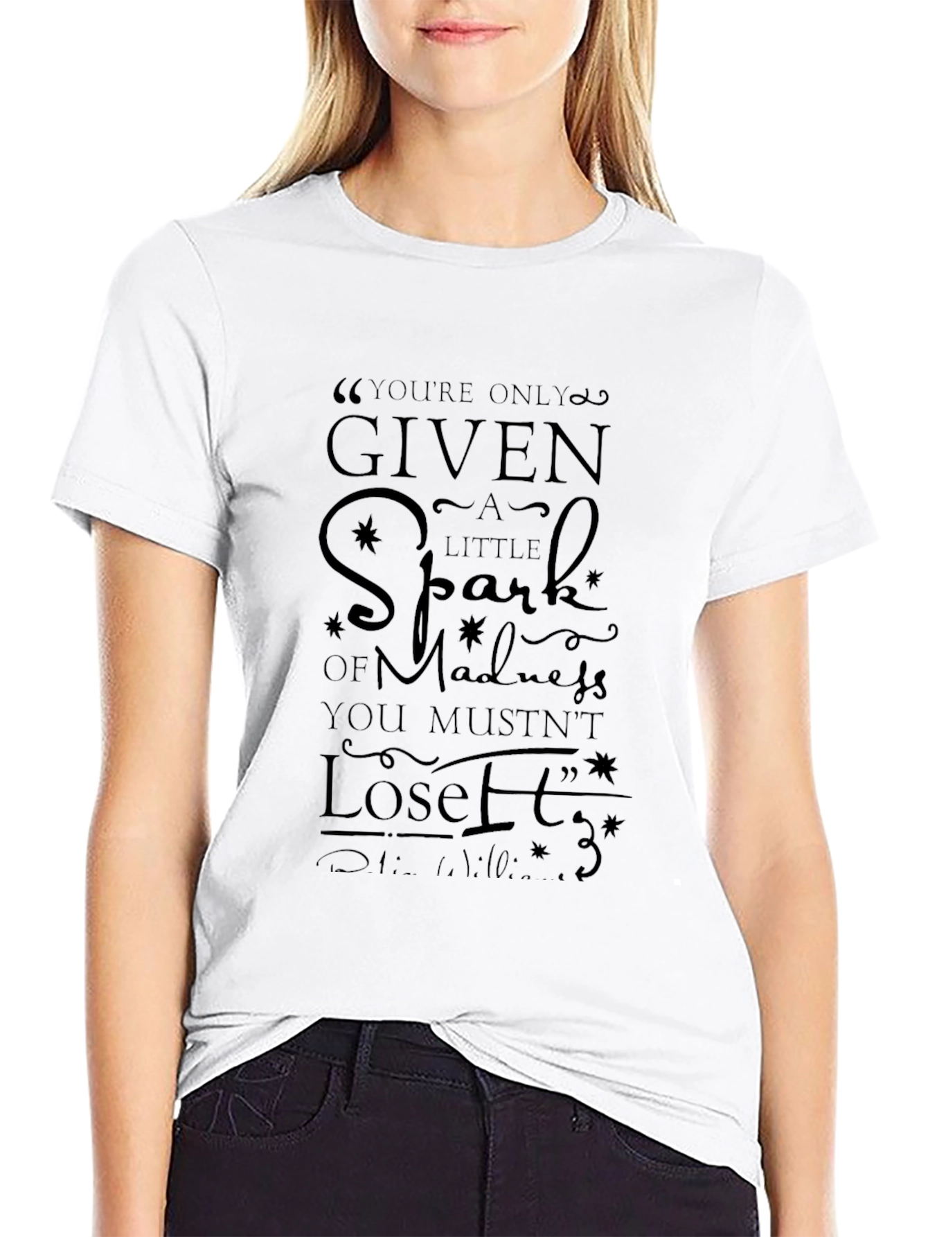 Madness Spark Graphic Tee - Lose It Quote Shirt