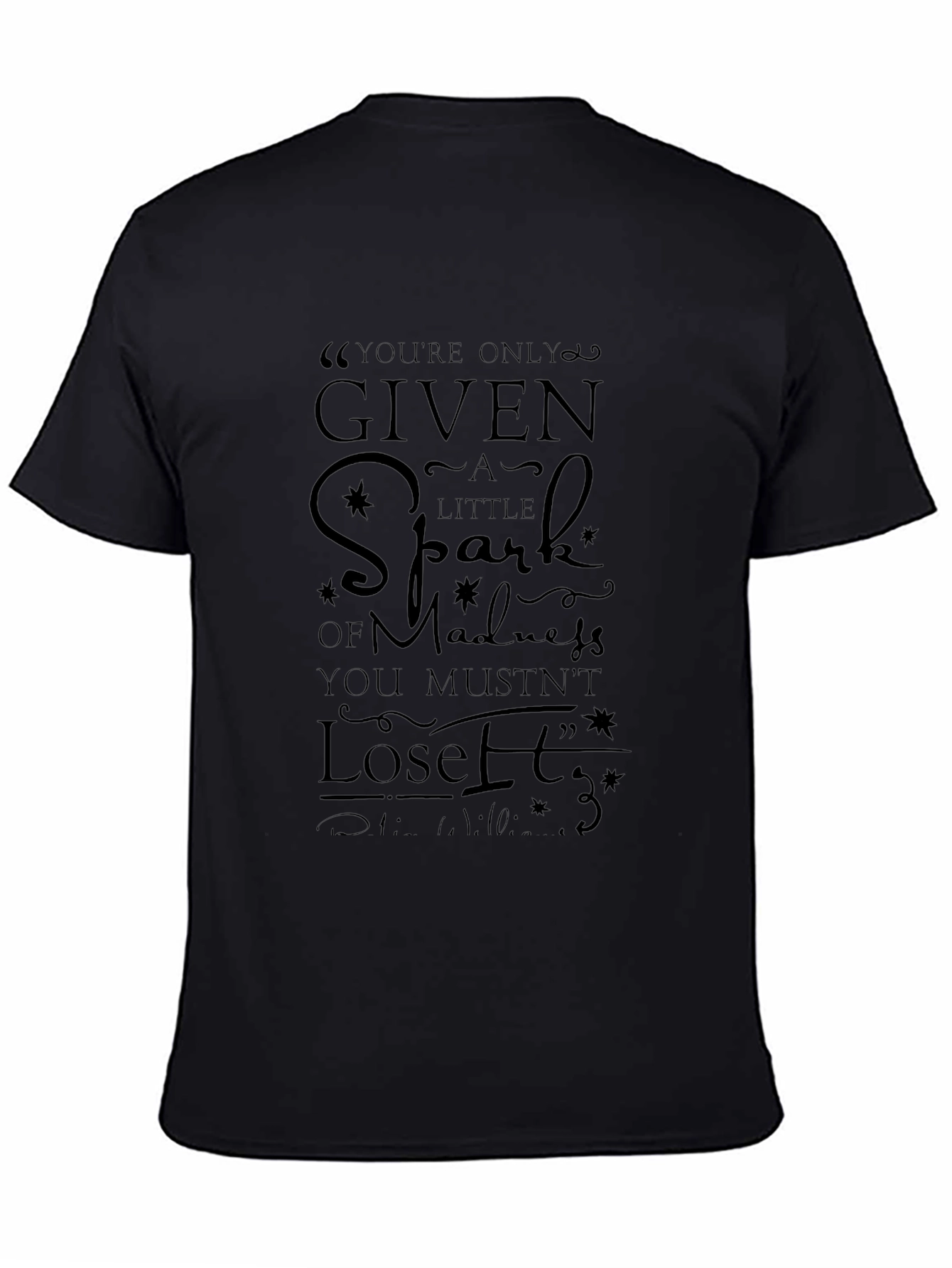 Madness Spark Graphic Tee - Lose It Quote Shirt