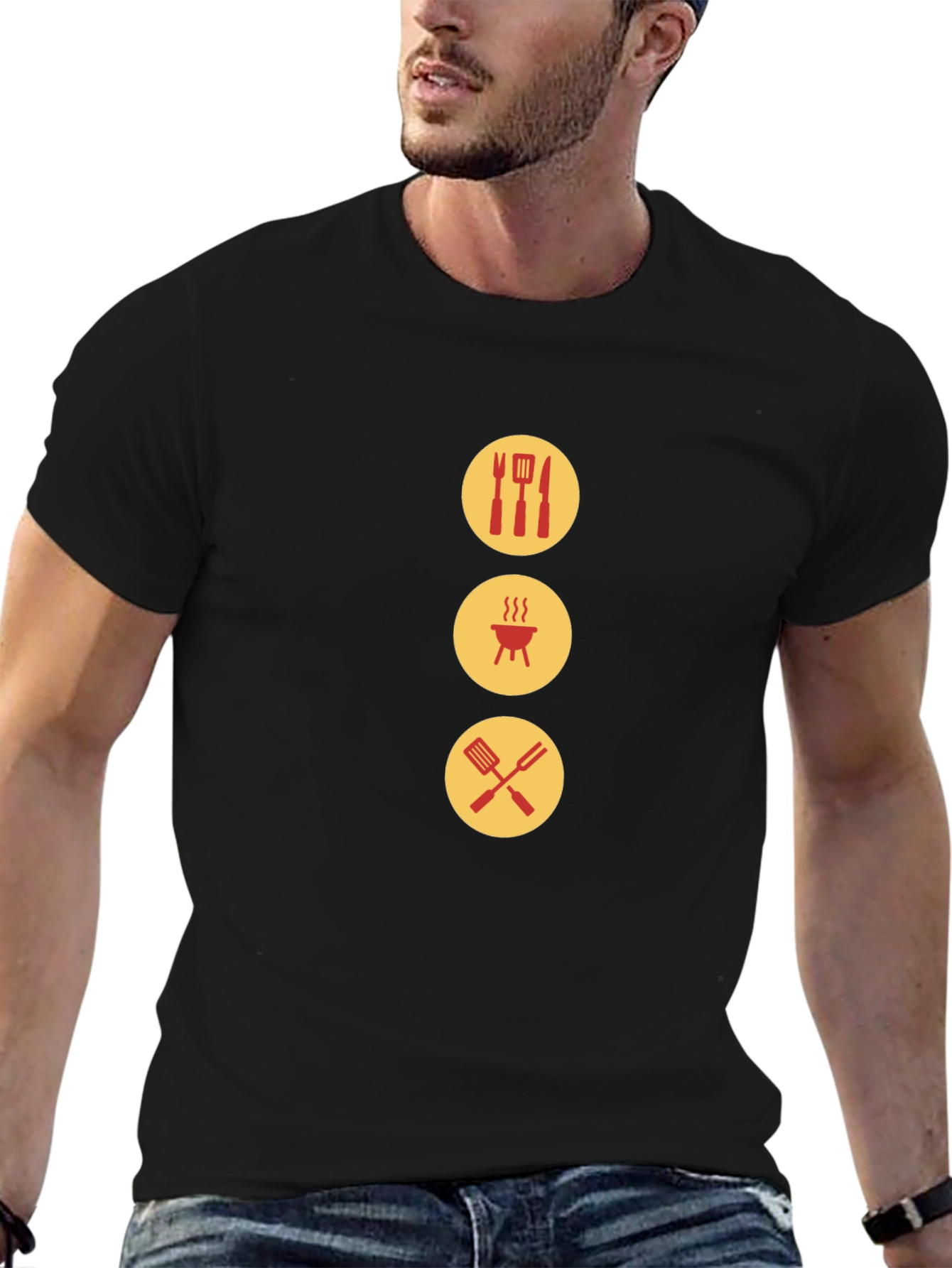 BBQ Grill Master Graphic T-Shirt