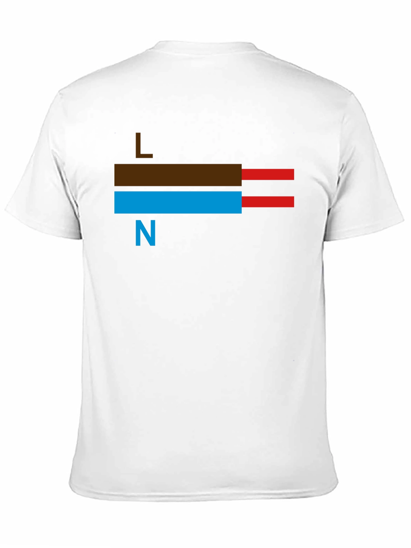 Electrical Wire T-Shirt: Live Neutral Design