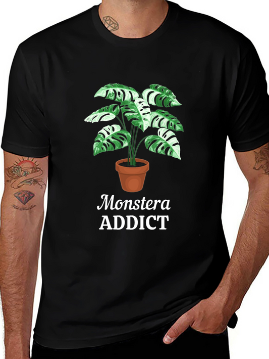 Monstera Addict Plant Lover T-Shirt