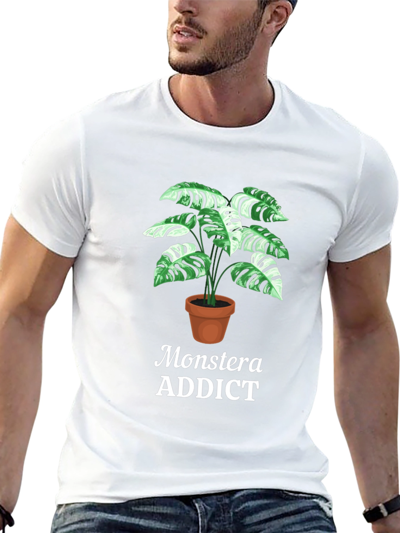 Monstera Addict Plant Lover T-Shirt