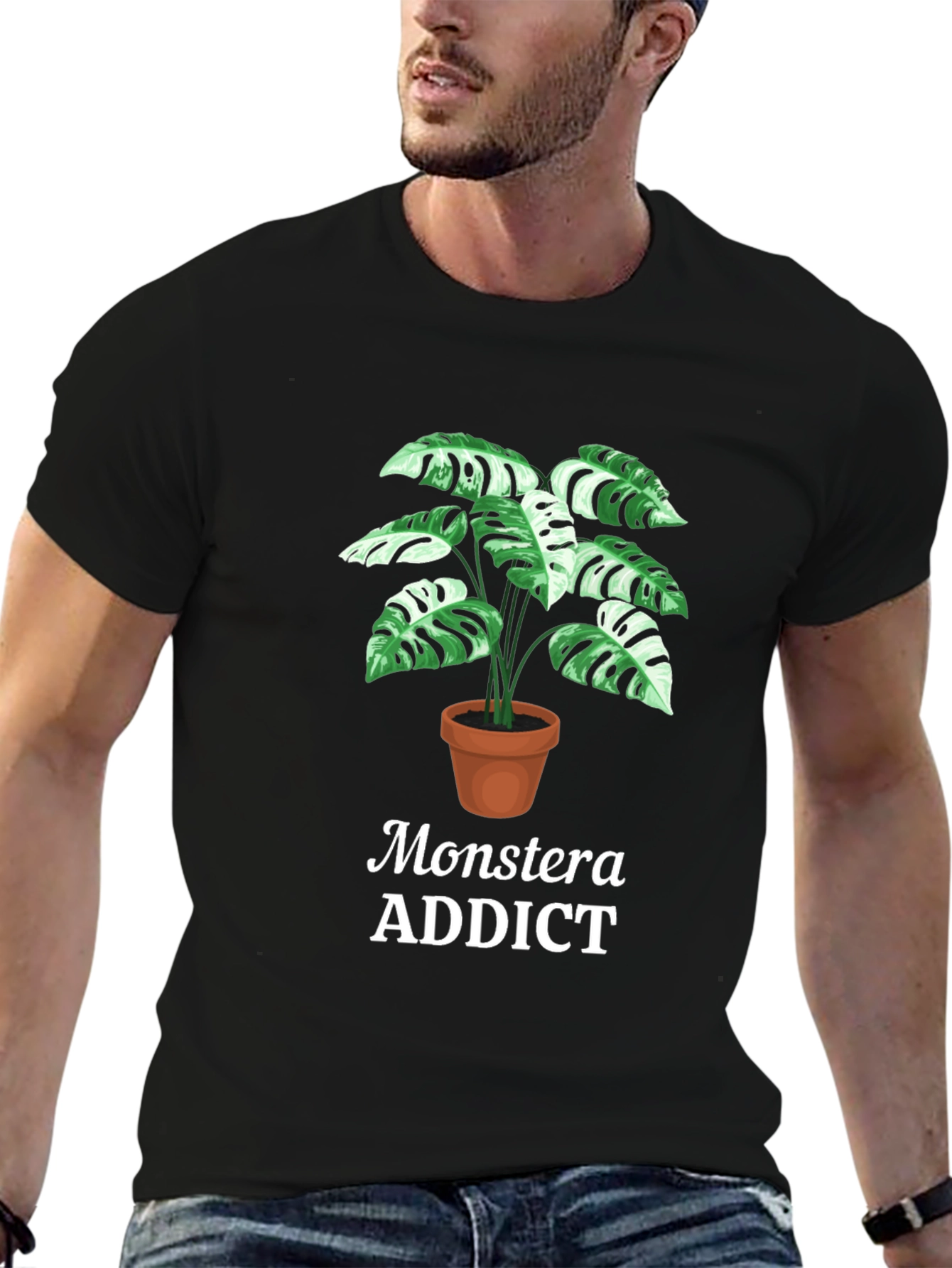 Monstera Addict Plant Lover T-Shirt