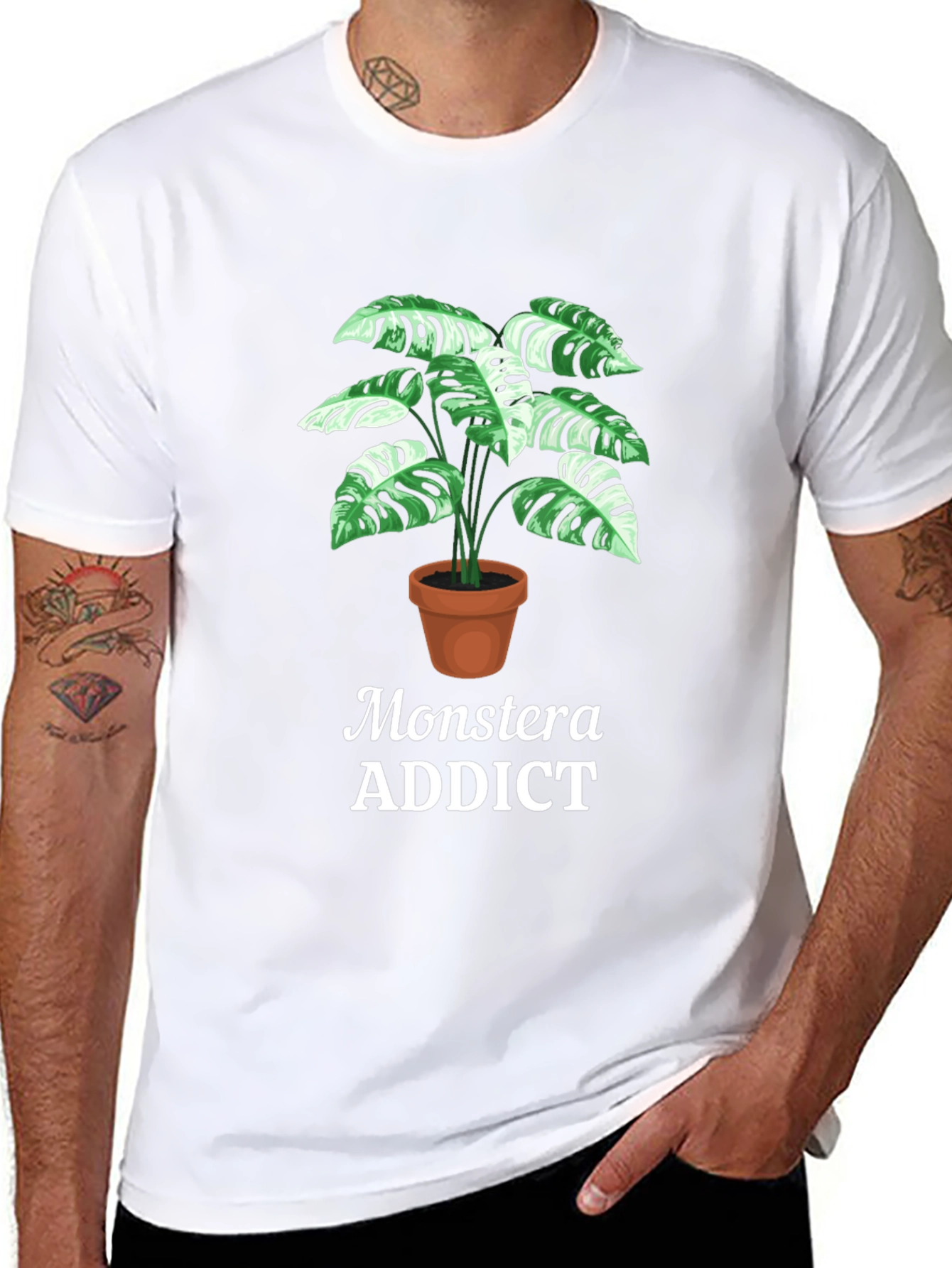Monstera Addict Plant Lover T-Shirt