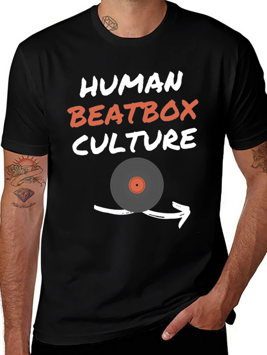 Human Beatbox Culture Graphic Tee
