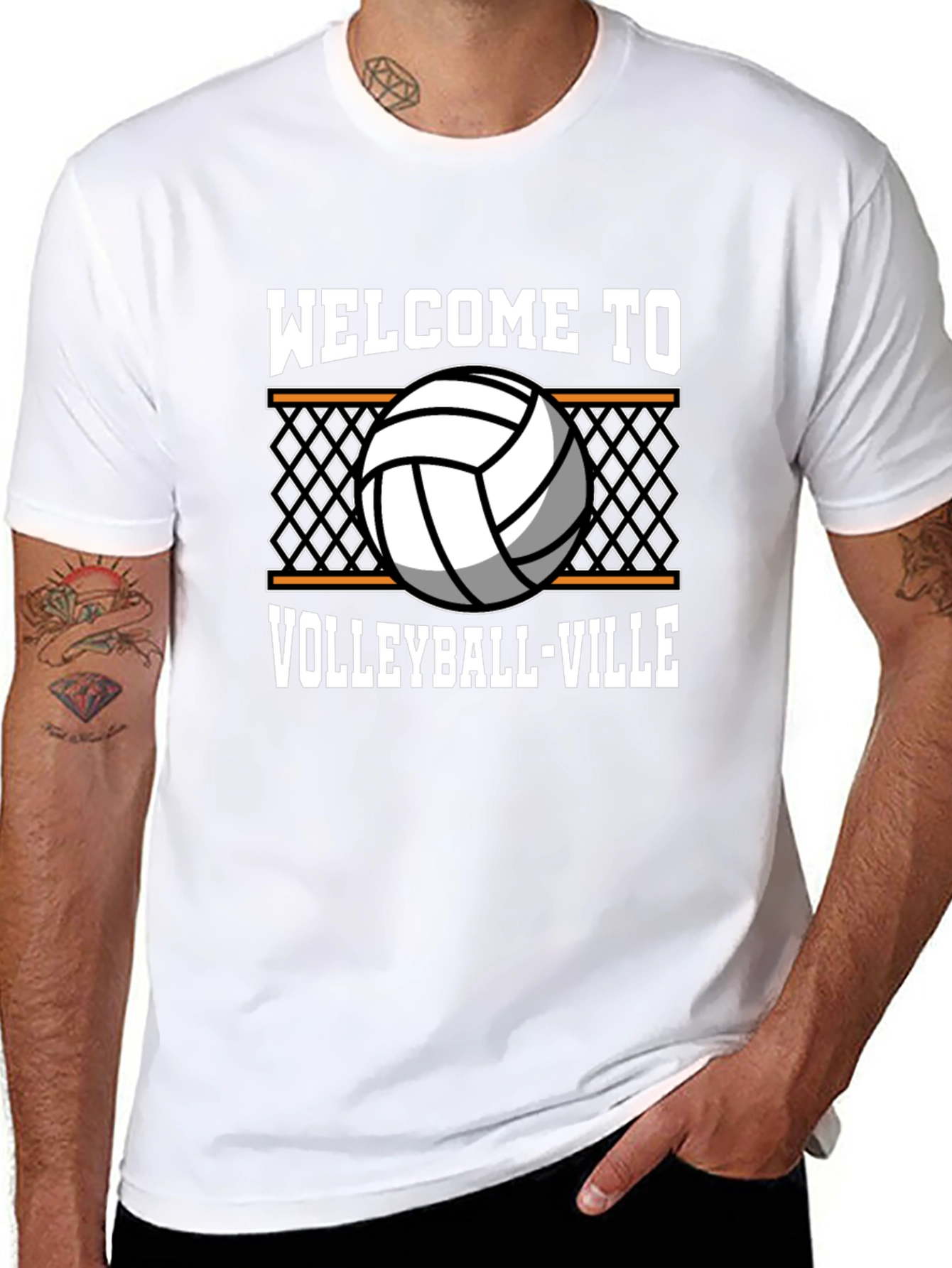 Welcome to Volleyball-Ville T-Shirt