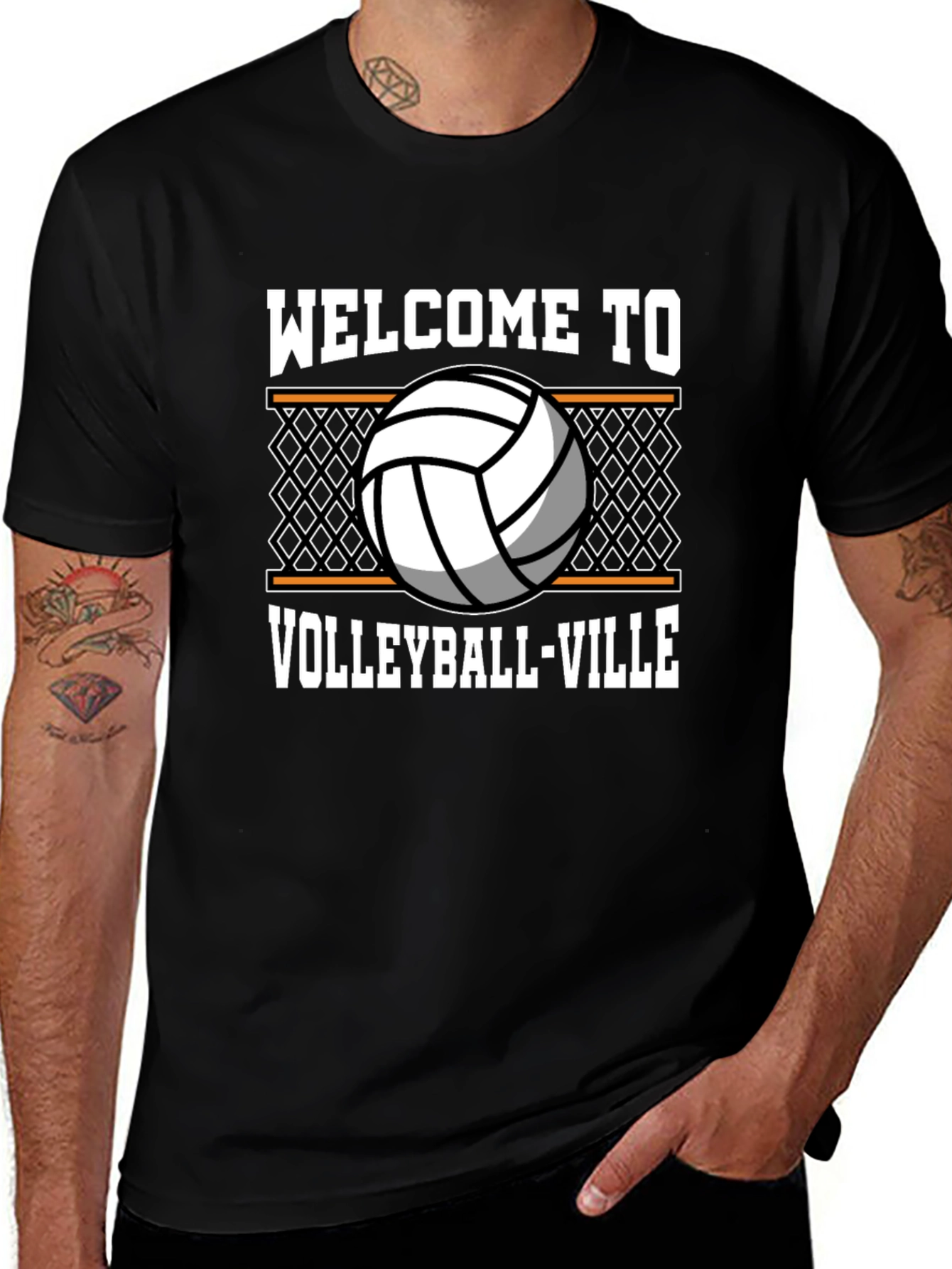 Welcome to Volleyball-Ville T-Shirt