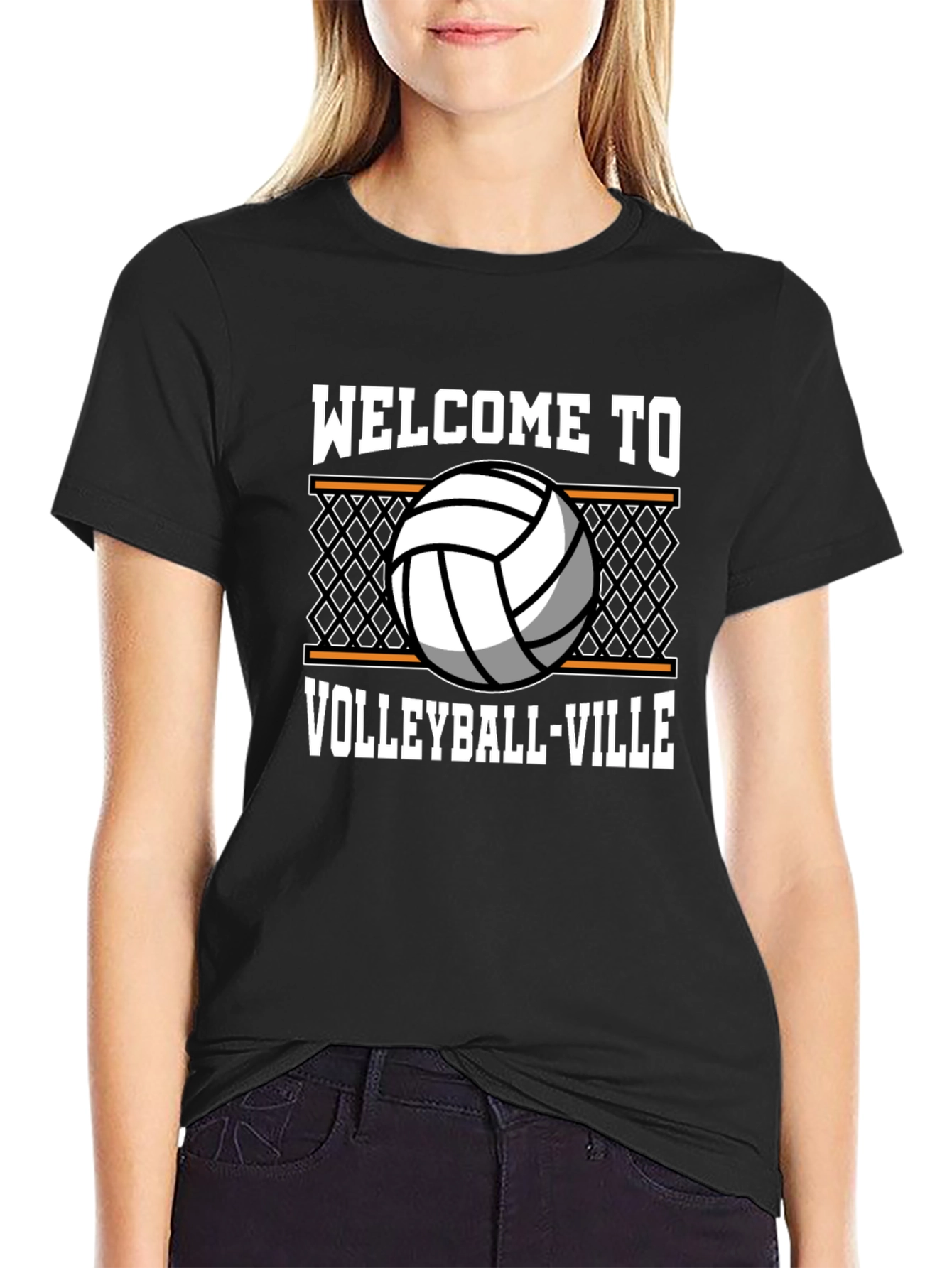Welcome to Volleyball-Ville T-Shirt