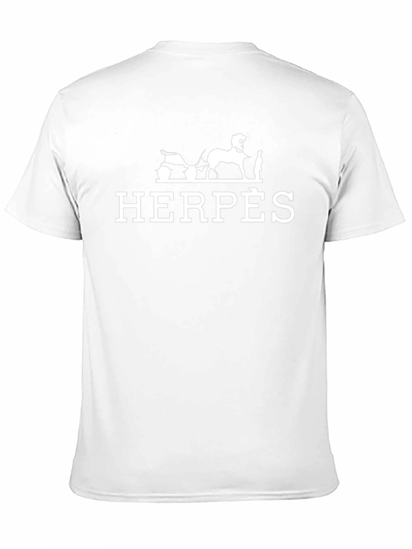 Black HERPÈS Graphic T-Shirt