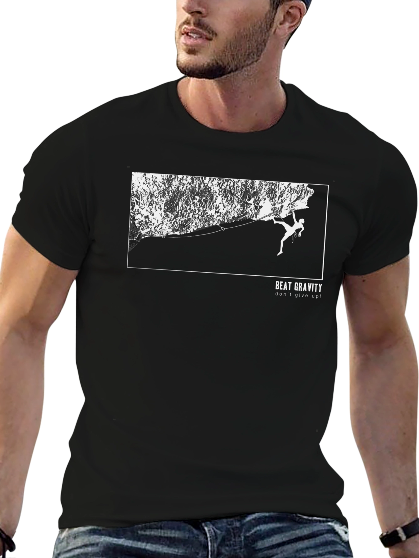 Beat Gravity Black Graphic Tee