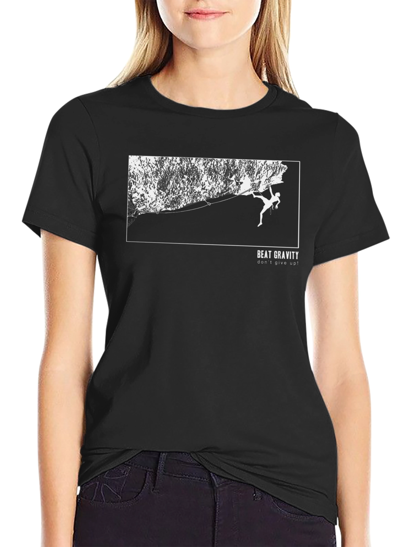 Beat Gravity Black Graphic Tee