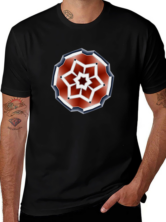 Geometric Starburst Tee