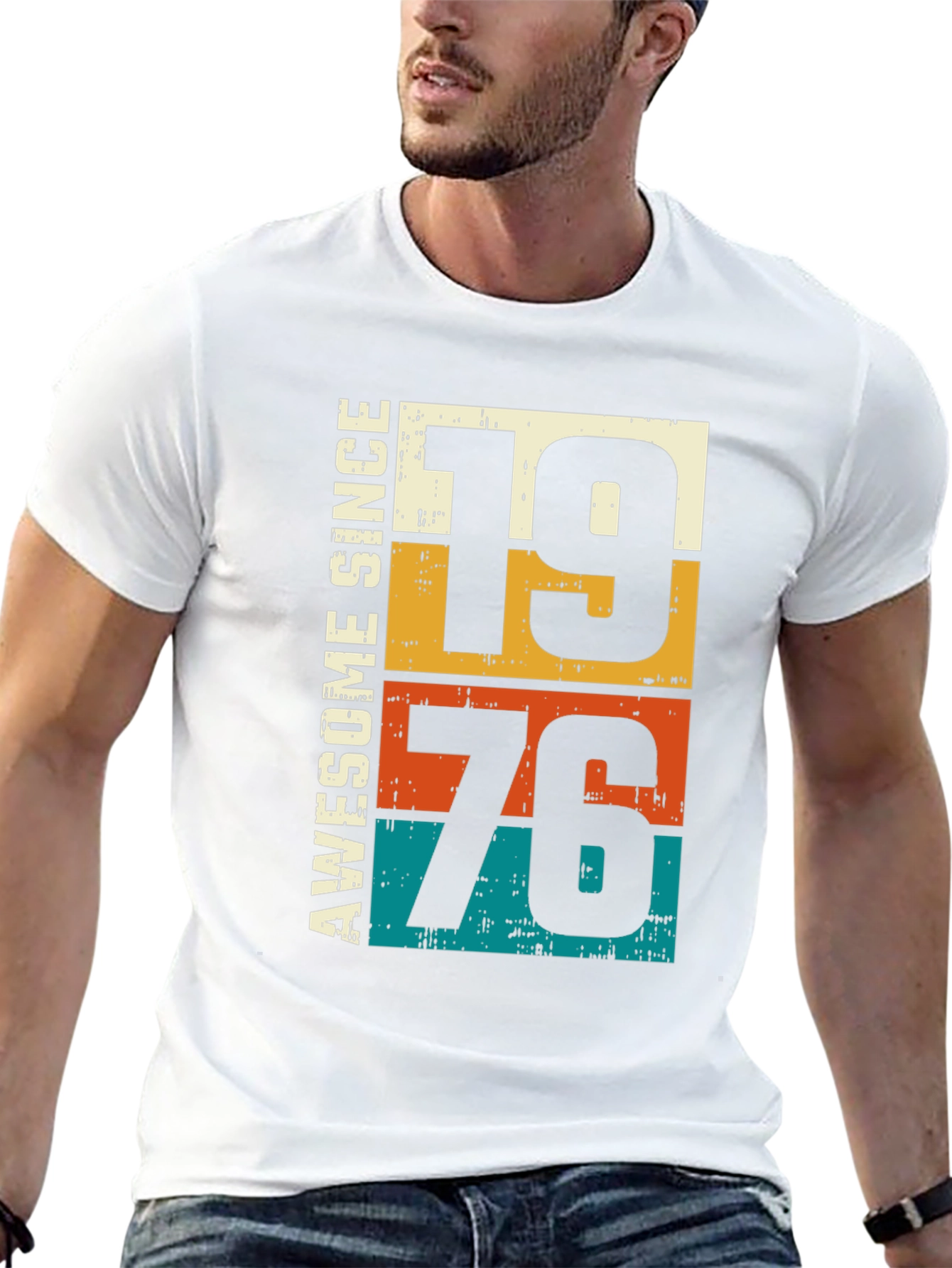 Awesome Since 1976 Graphic T-Shirt