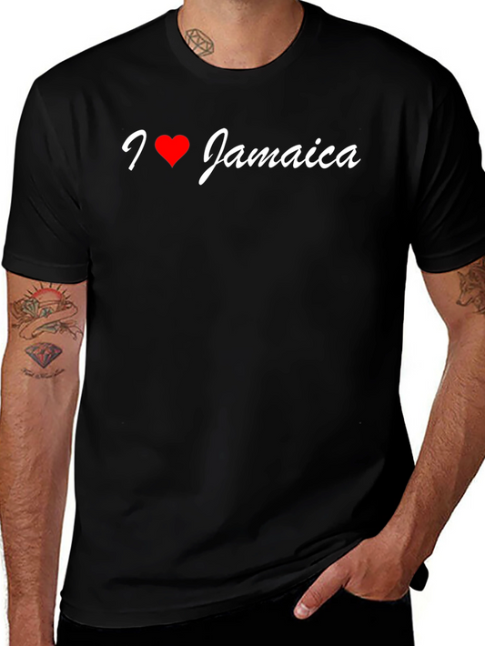 I Love Jamaica T-Shirt - Graphic Tee