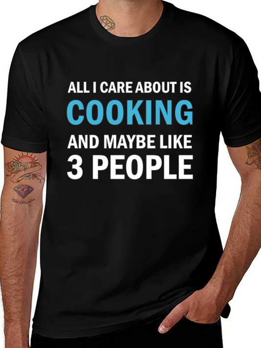 Cooking Lover T-Shirt - Funny Chef Tee
