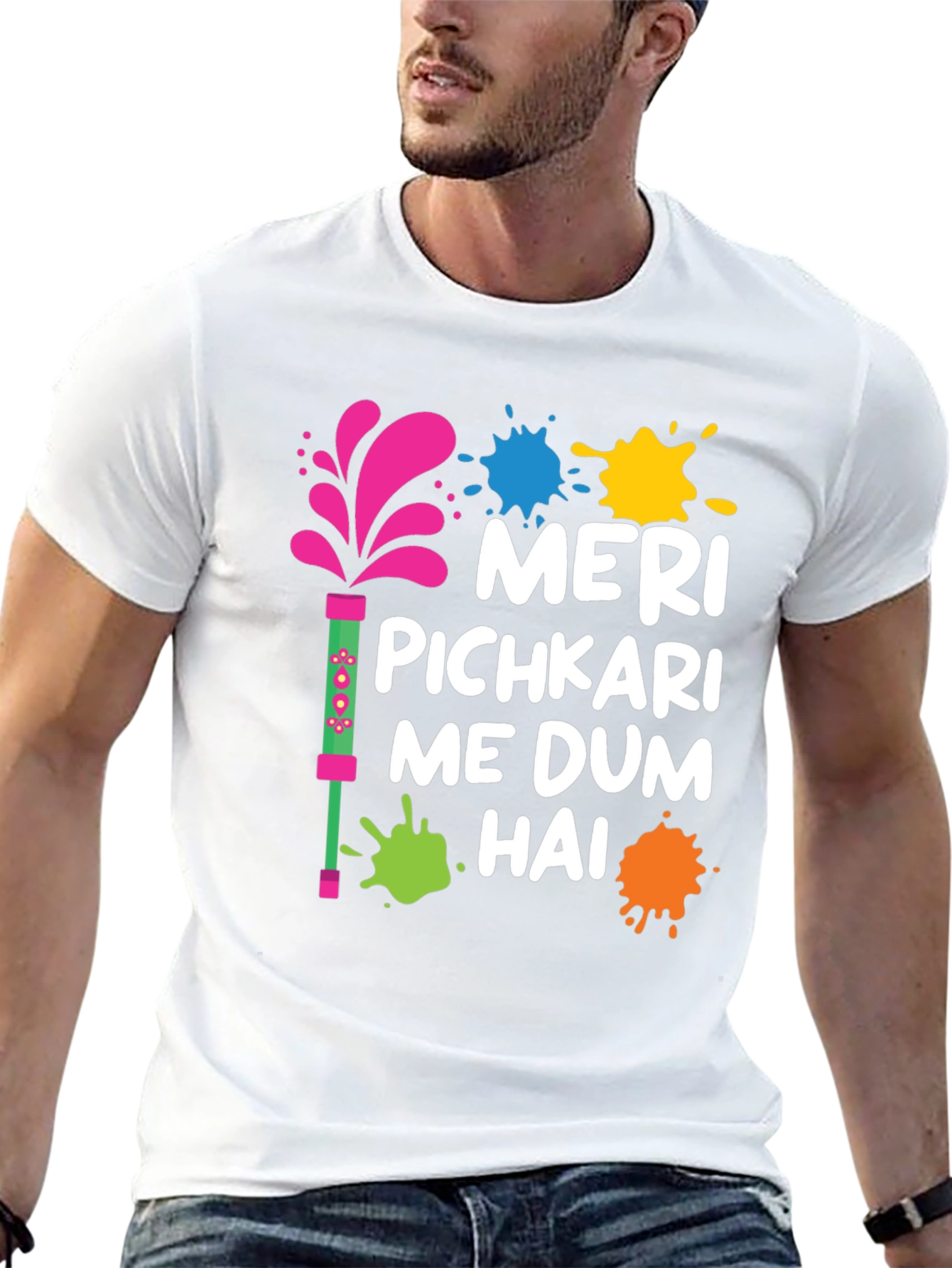 Meri Pichkari Me Dum Hai Holi T-Shirt