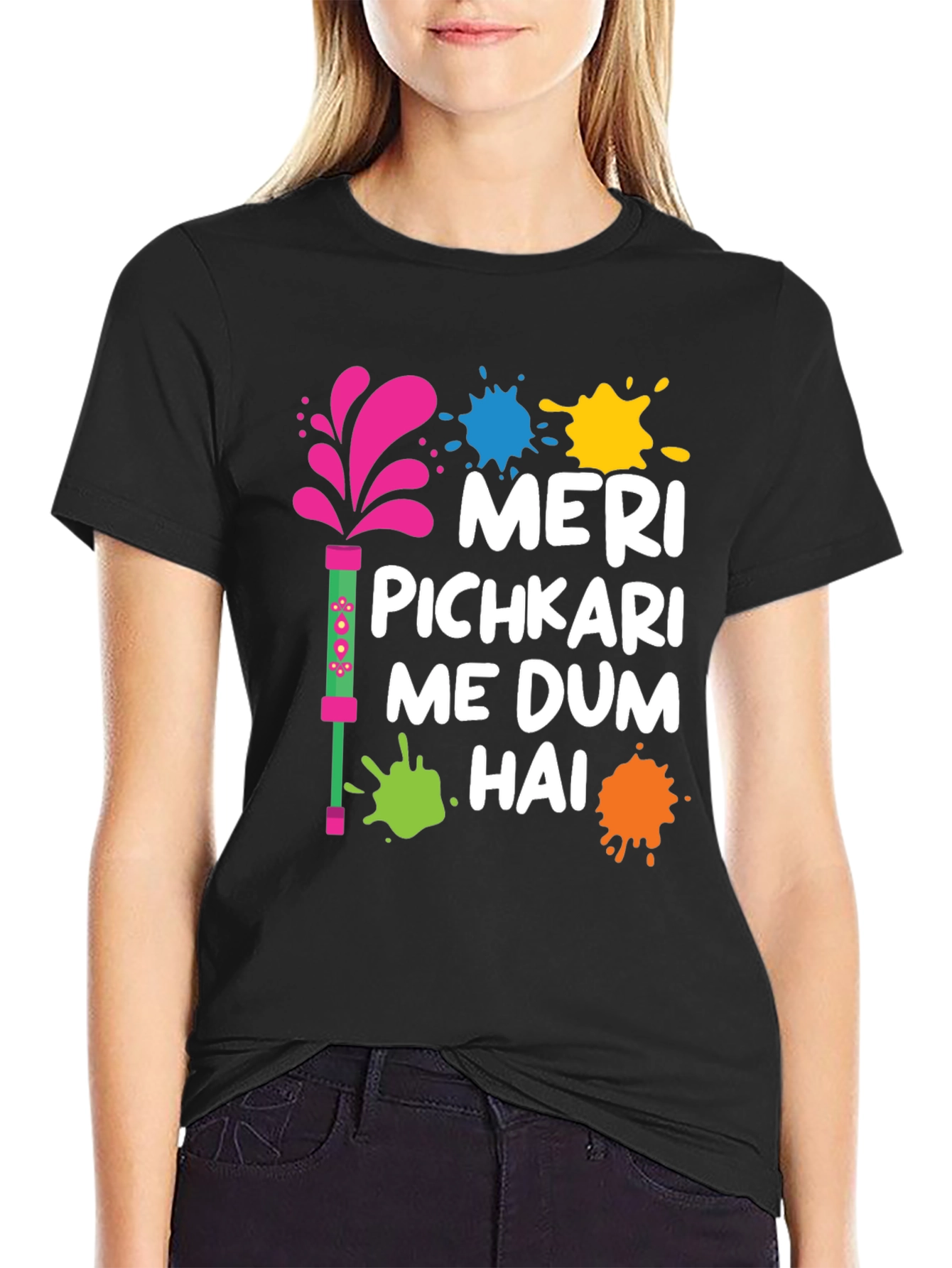 Meri Pichkari Me Dum Hai Holi T-Shirt