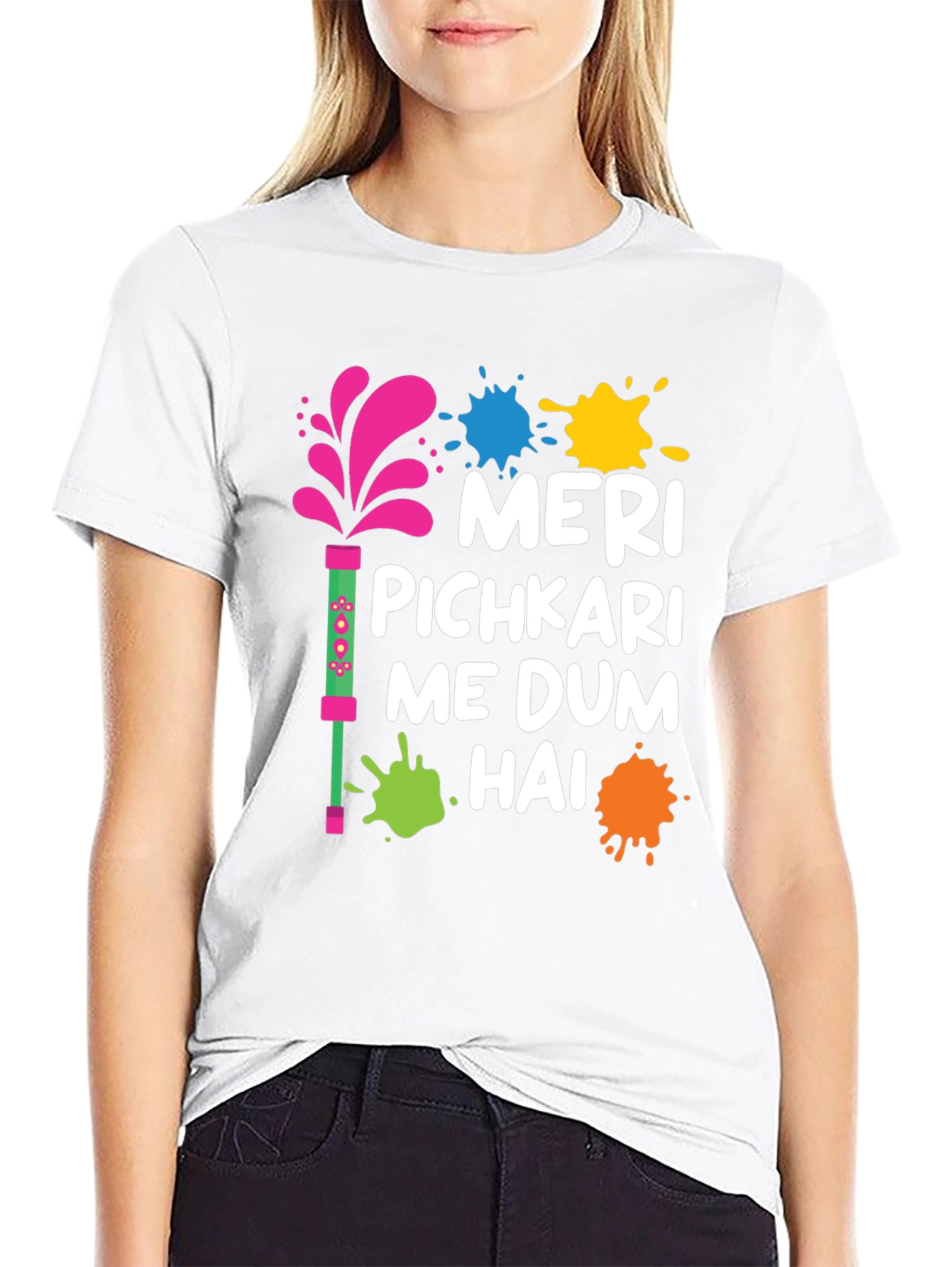 Meri Pichkari Me Dum Hai Holi T-Shirt