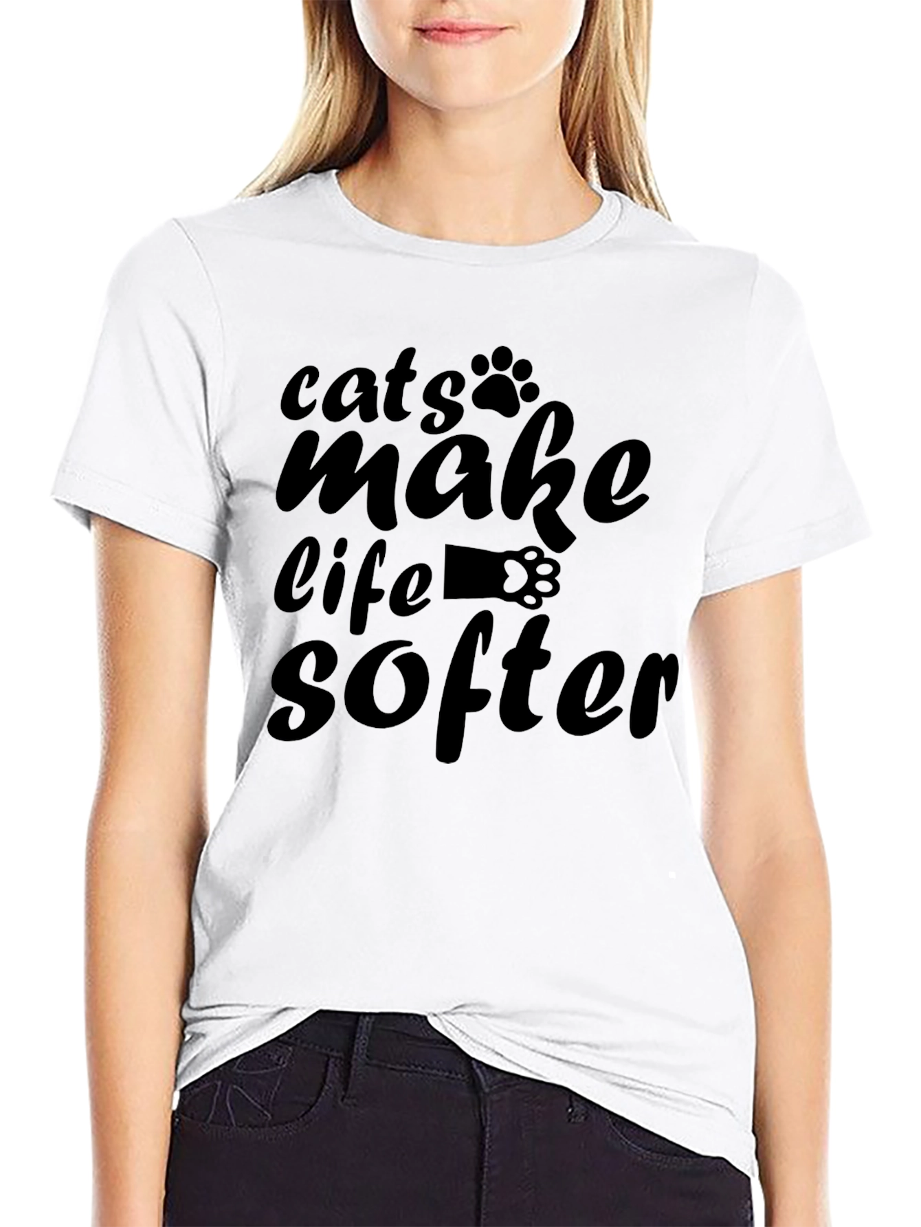 Cats Make Life Softer T-Shirt