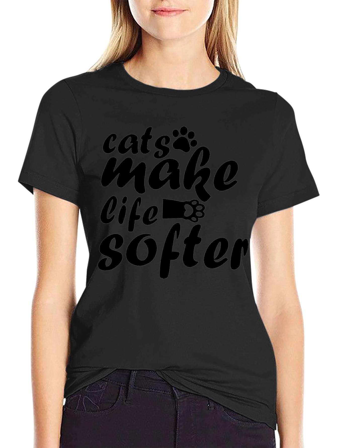 Cats Make Life Softer T-Shirt