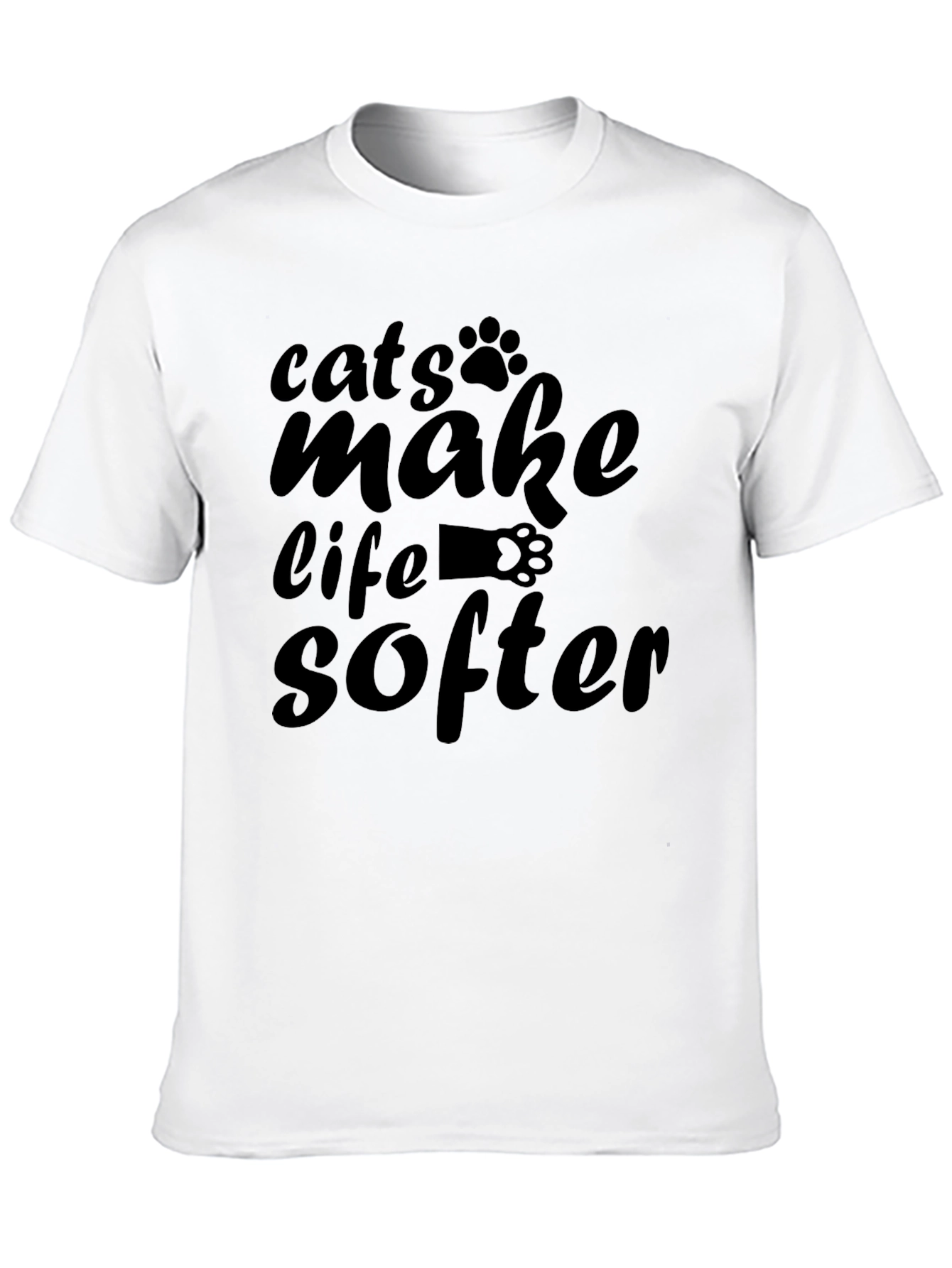 Cats Make Life Softer T-Shirt