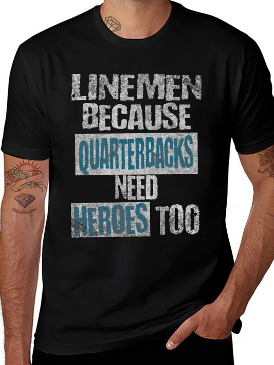 Linemen Heroes T-Shirt