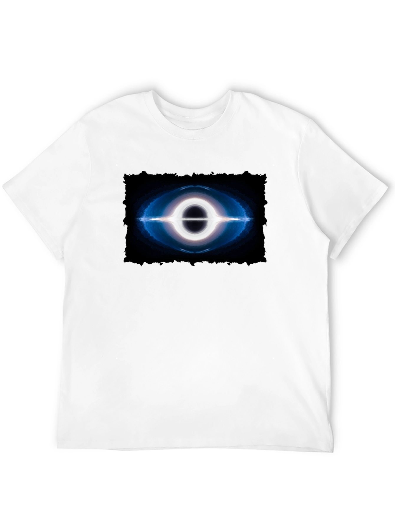Black Hole Graphic Tee - Premium Cotton Comfort