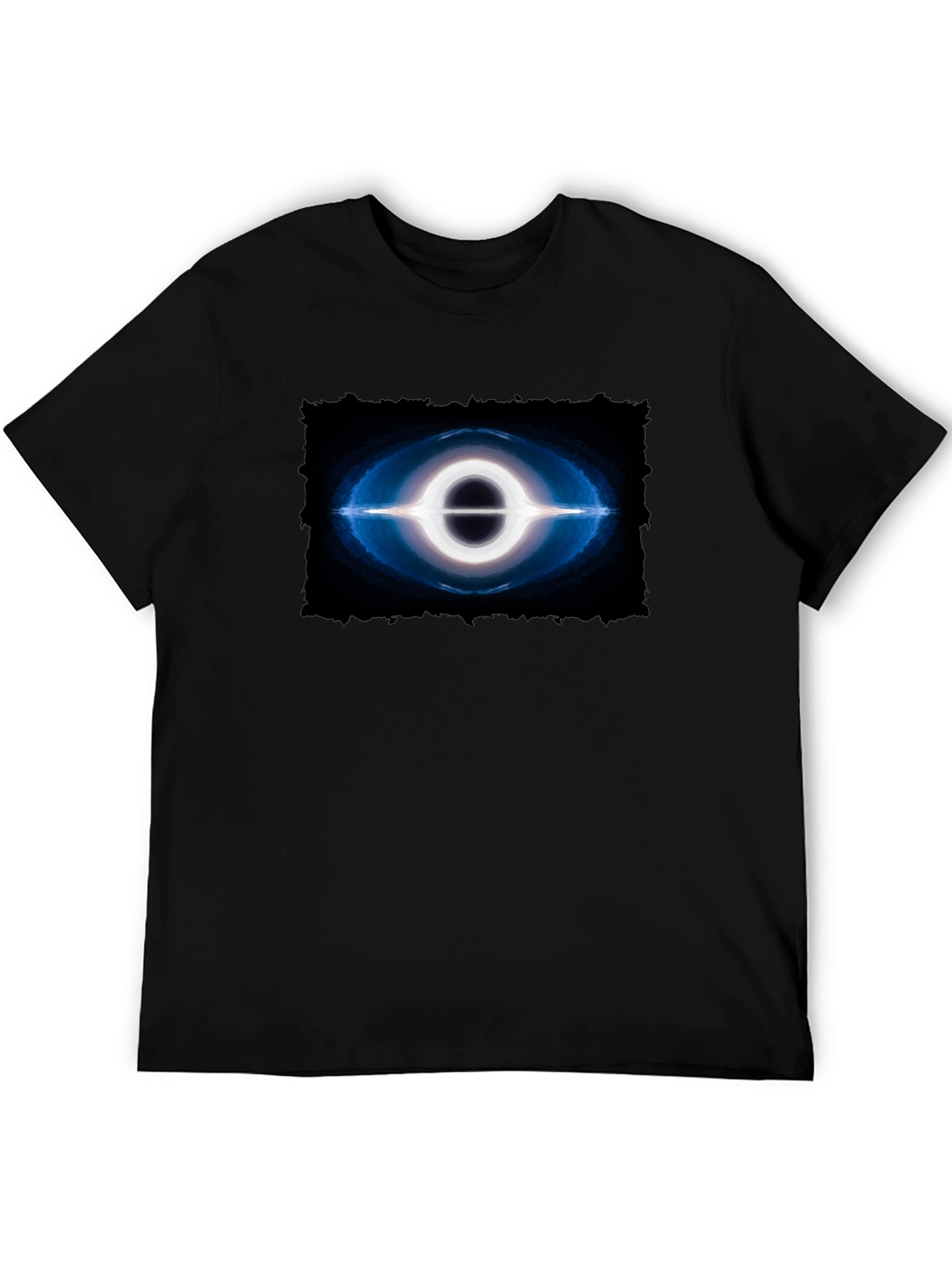 Black Hole Graphic Tee - Premium Cotton Comfort
