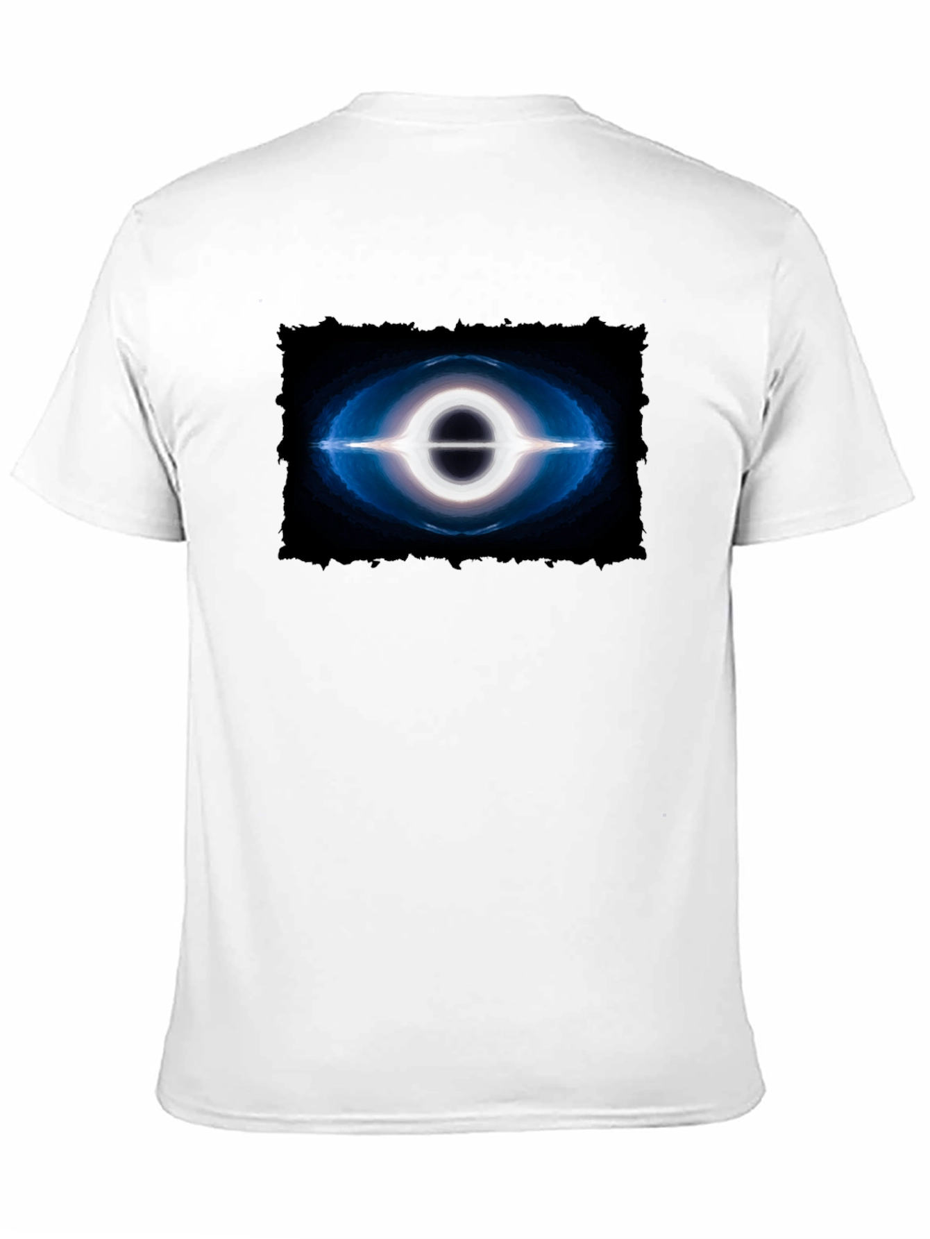 Black Hole Graphic Tee - Premium Cotton Comfort