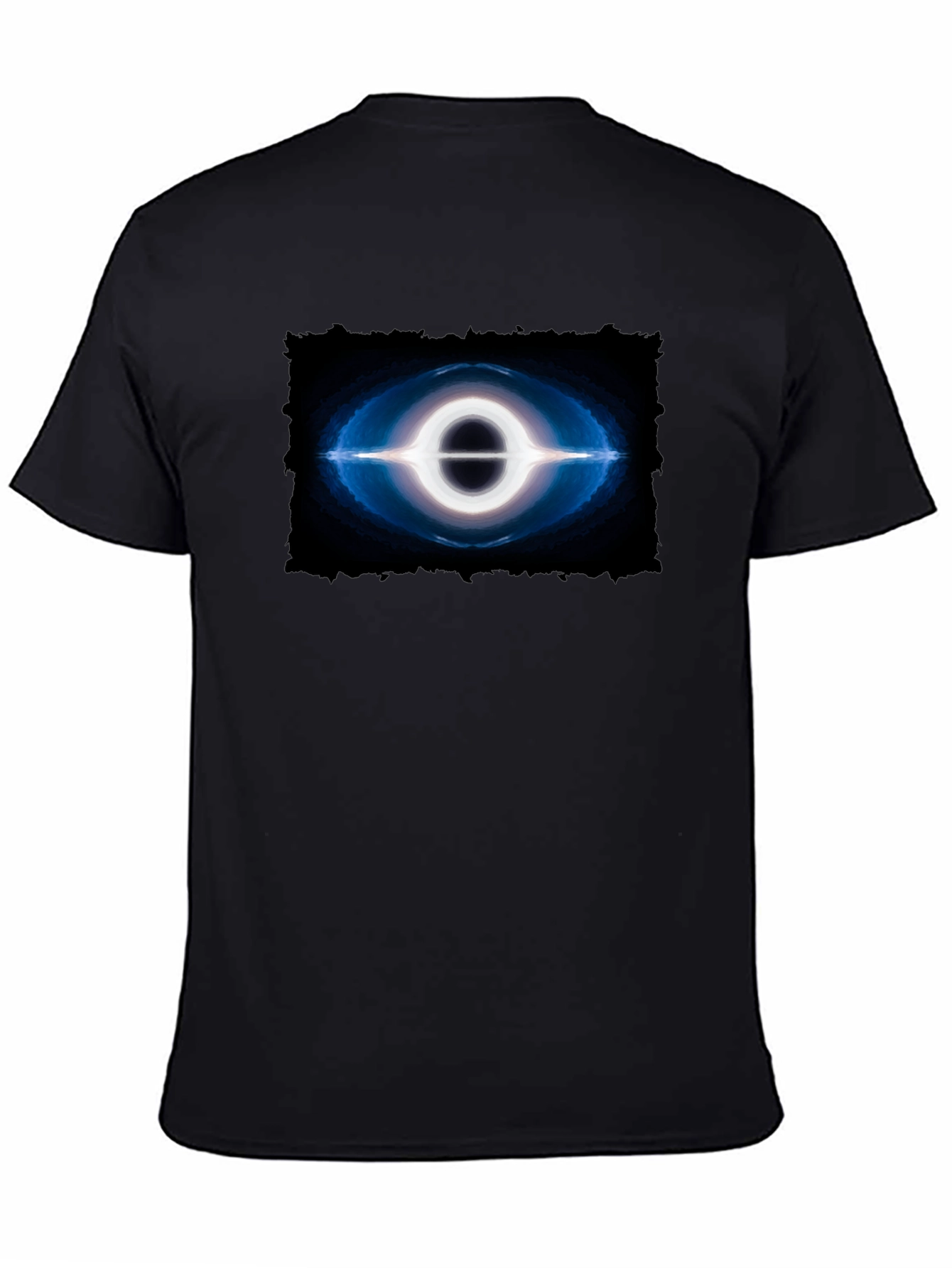 Black Hole Graphic Tee - Premium Cotton Comfort