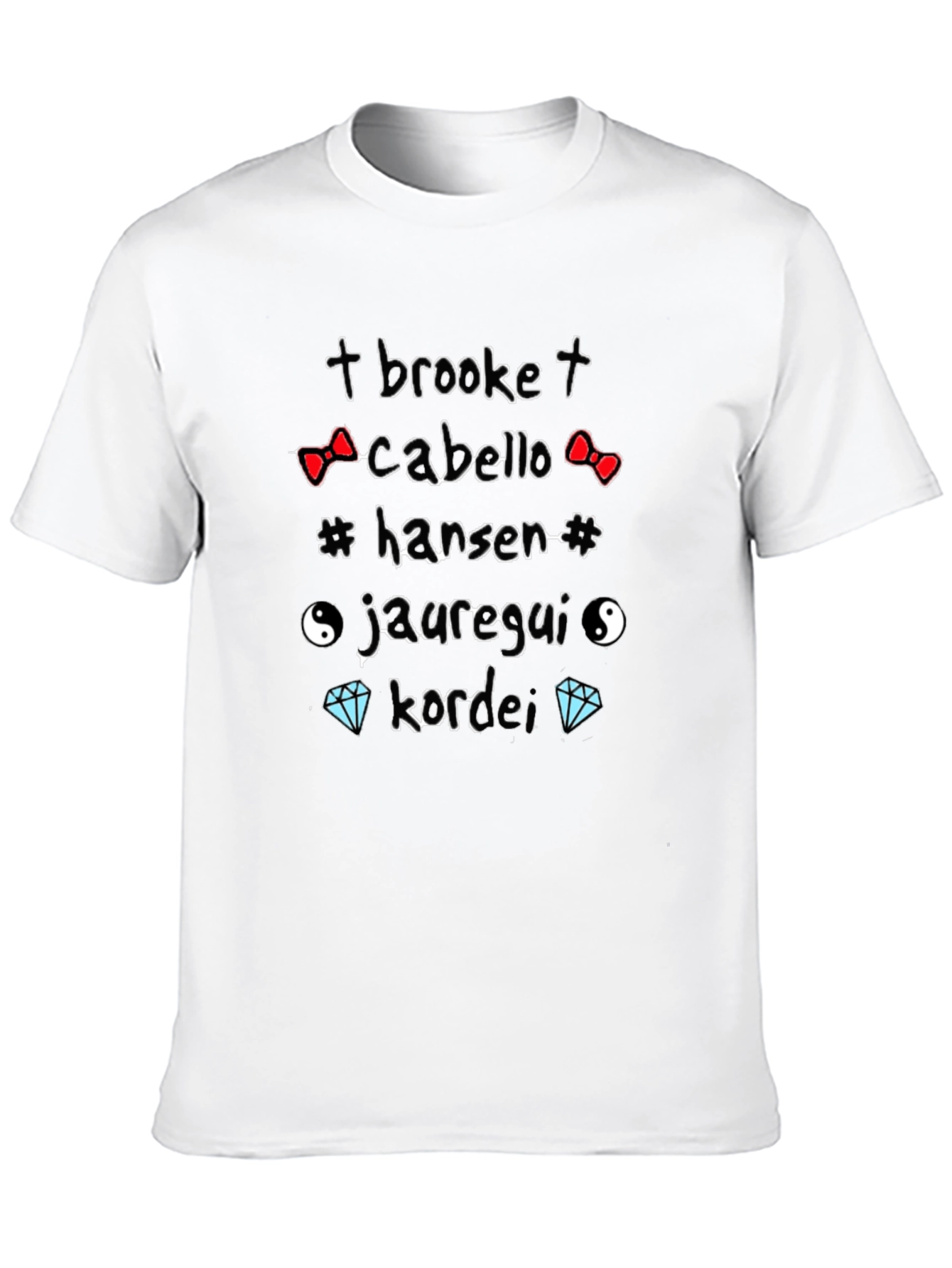 Black Graphic Tee - Fifth Harmony Tribute