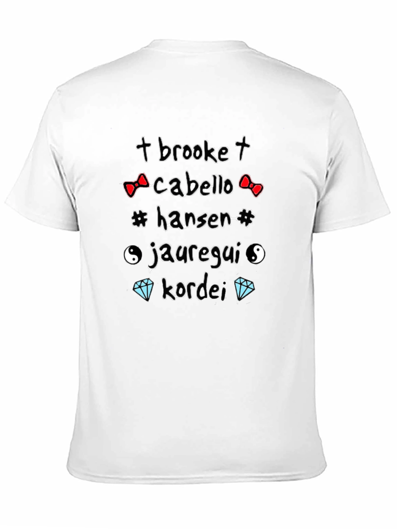 Black Graphic Tee - Fifth Harmony Tribute