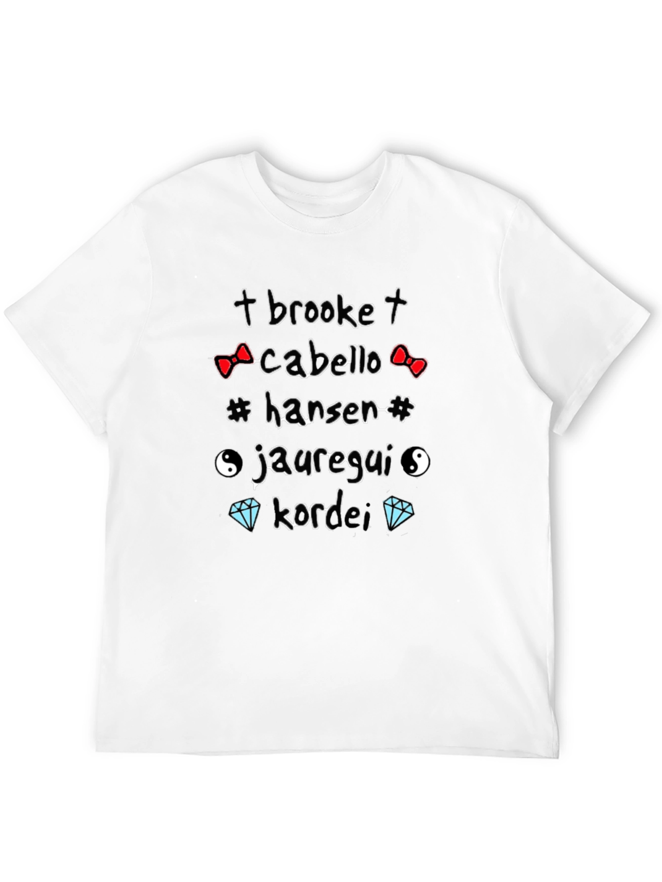 Black Graphic Tee - Fifth Harmony Tribute